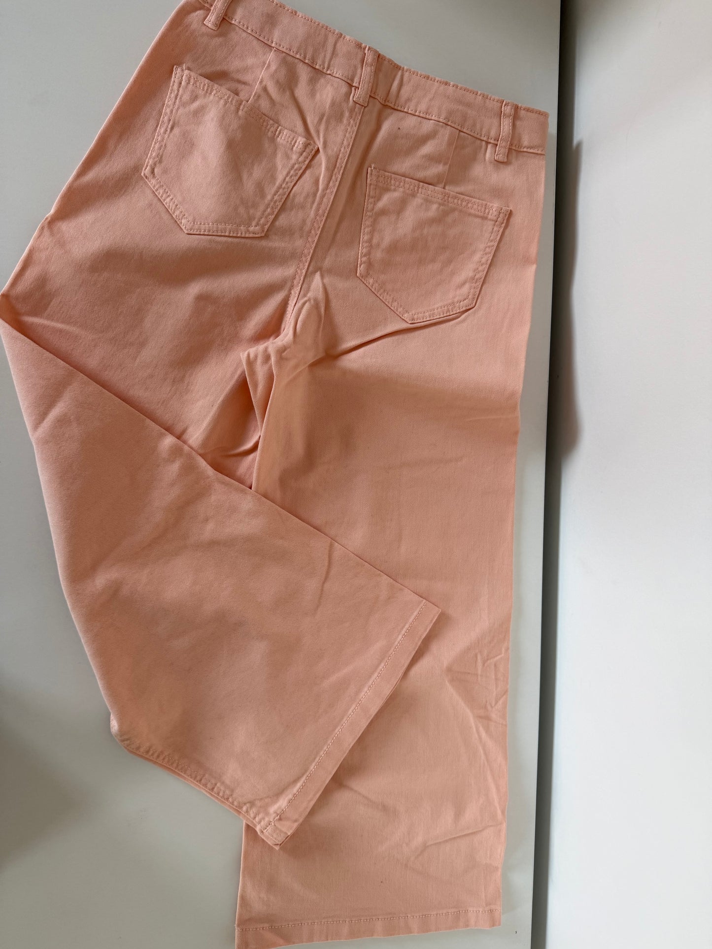 OKAIDI Wideleg Jeans lachsfarben 140