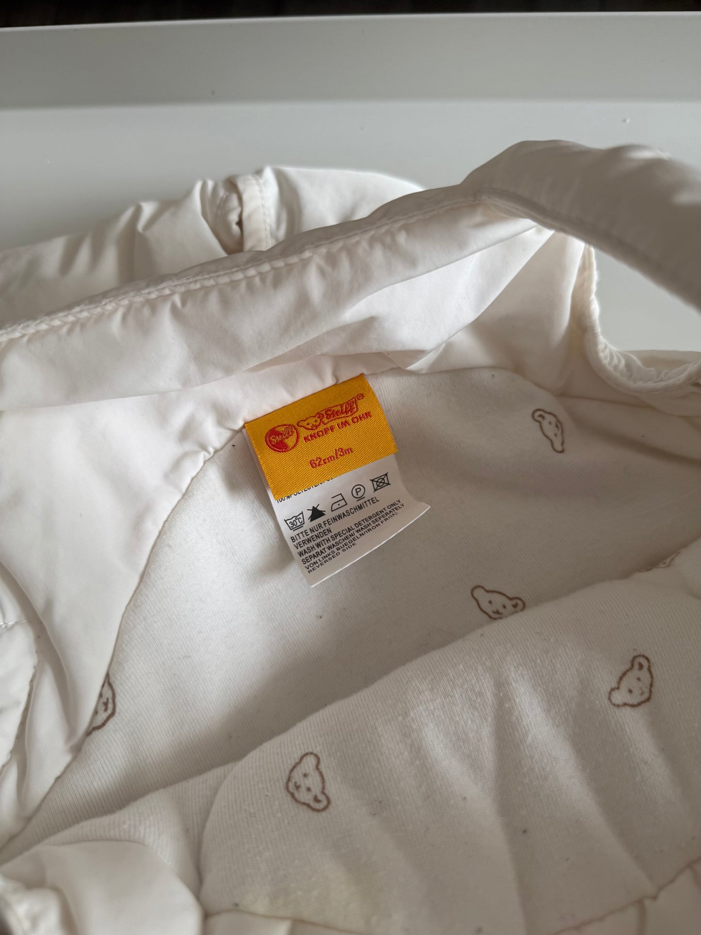 STEIFF Jacke und Sack für Kinderwagen oder Babyschale Schneeanzug