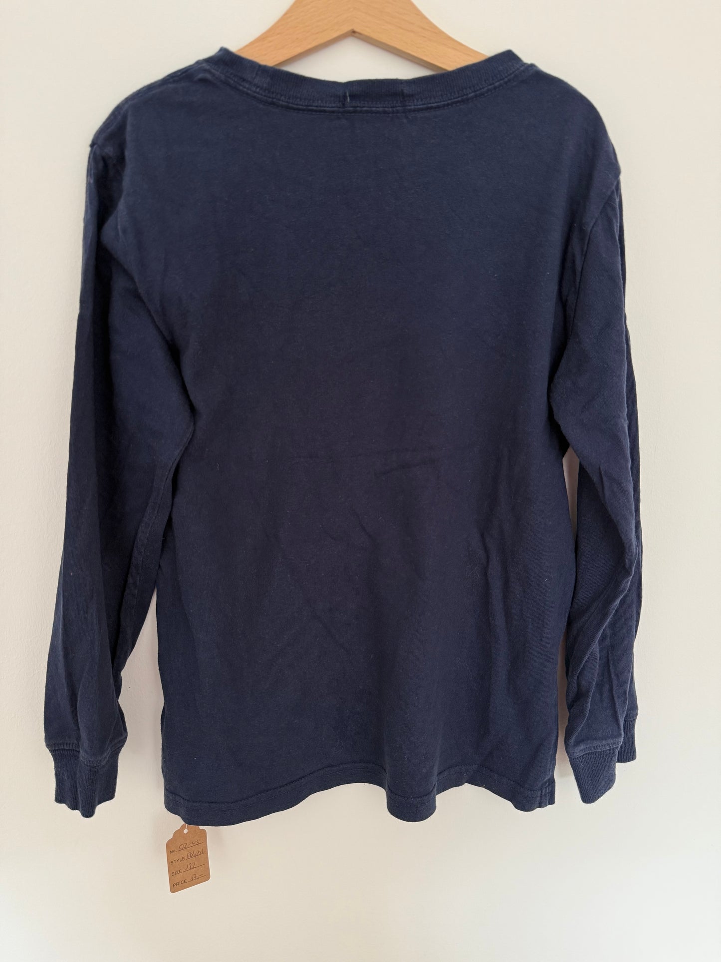 RALPH LAUREN Langarmshirt dunkelblau 122