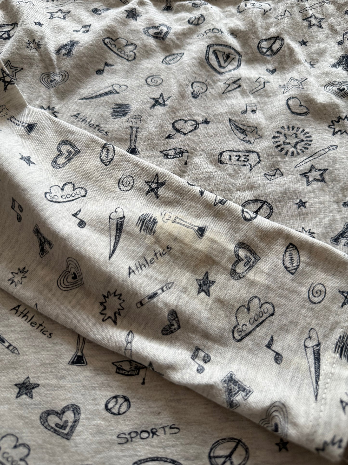 LEMON BERET Langarmshirt print Cuteness overload grau 116/122