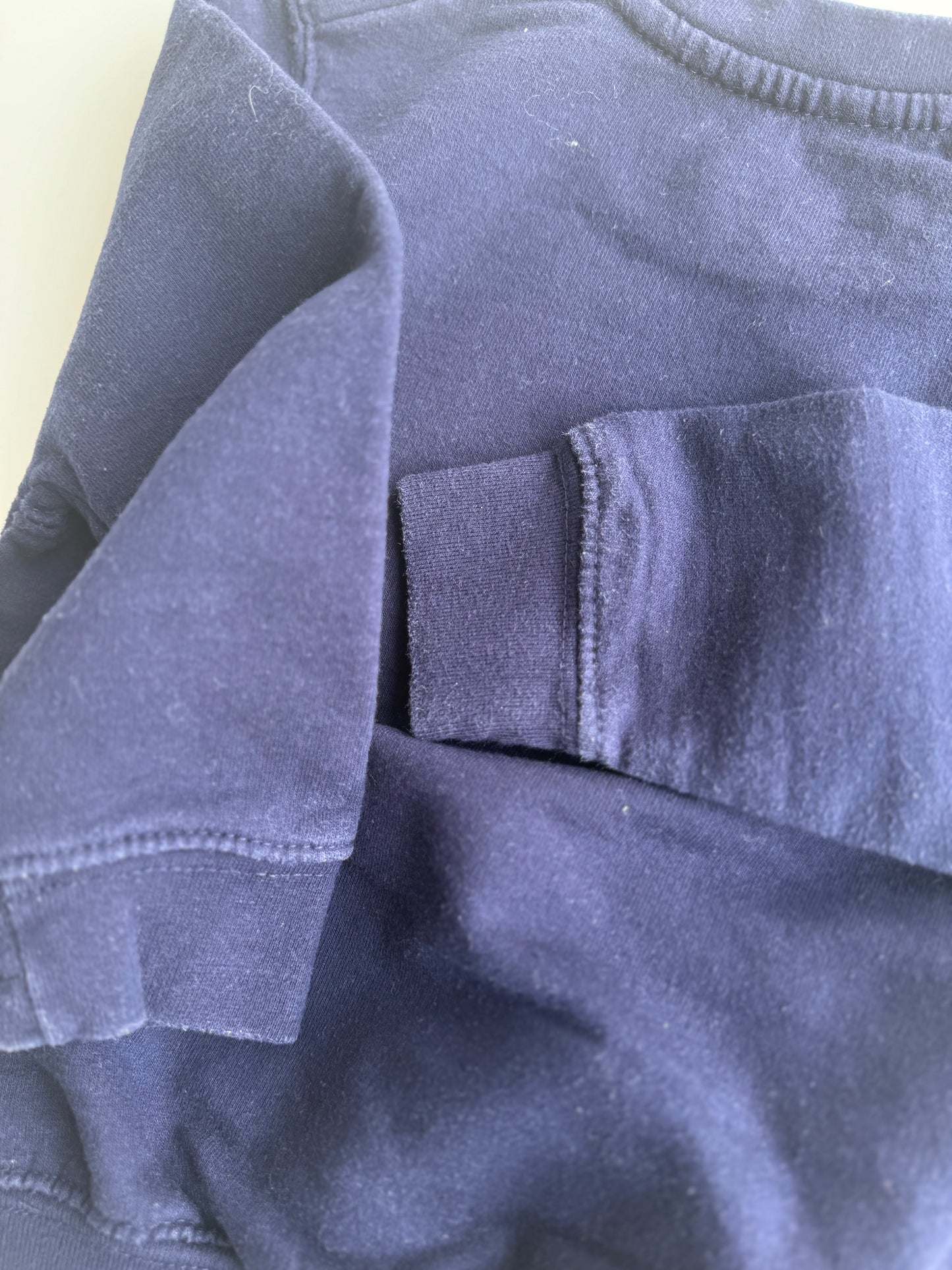 MP Sweatshirt Dackel Gold dunkelblau 98/104