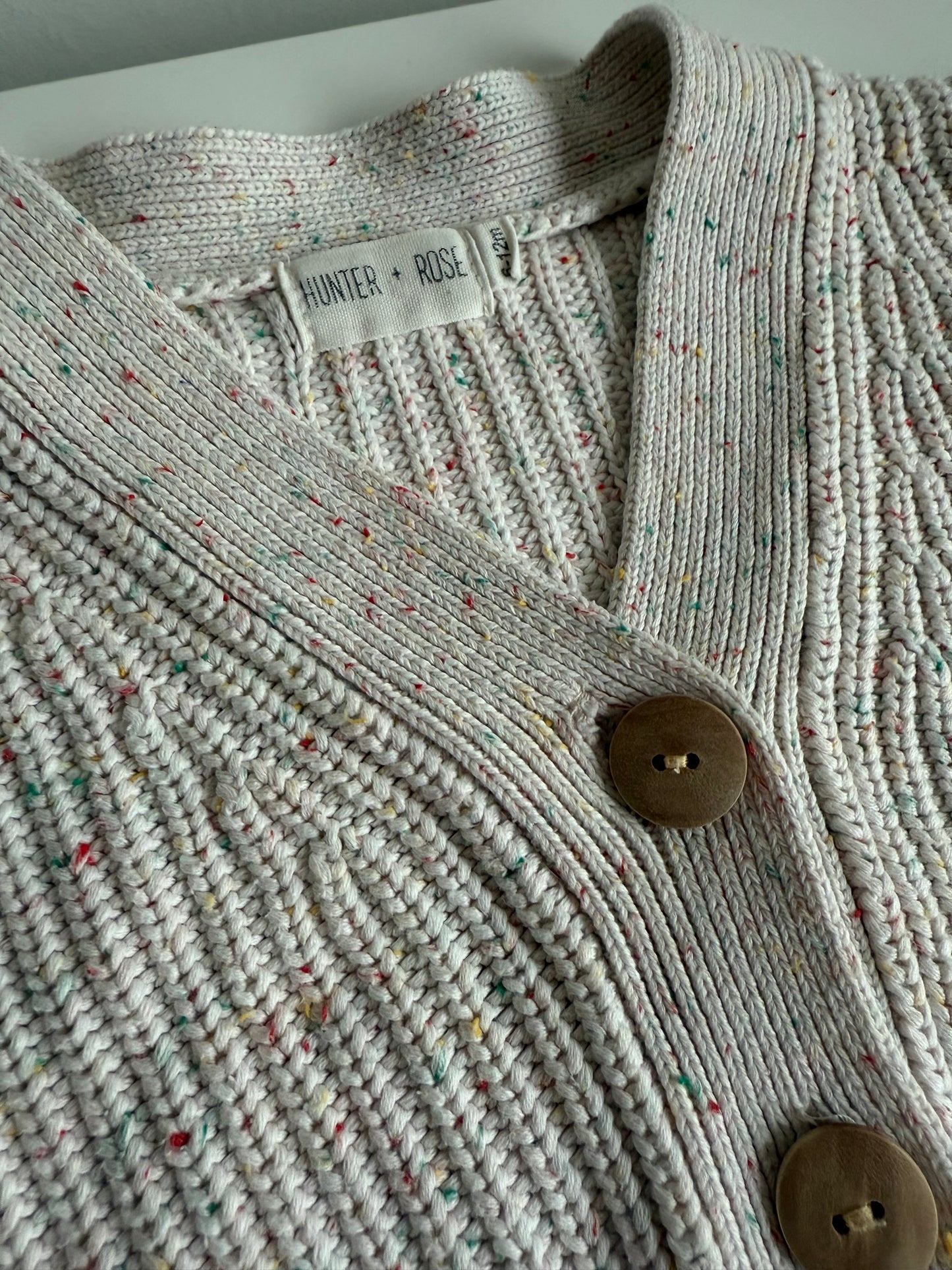 HUNTER + ROSE
Strickjacke beige bunt 74/80