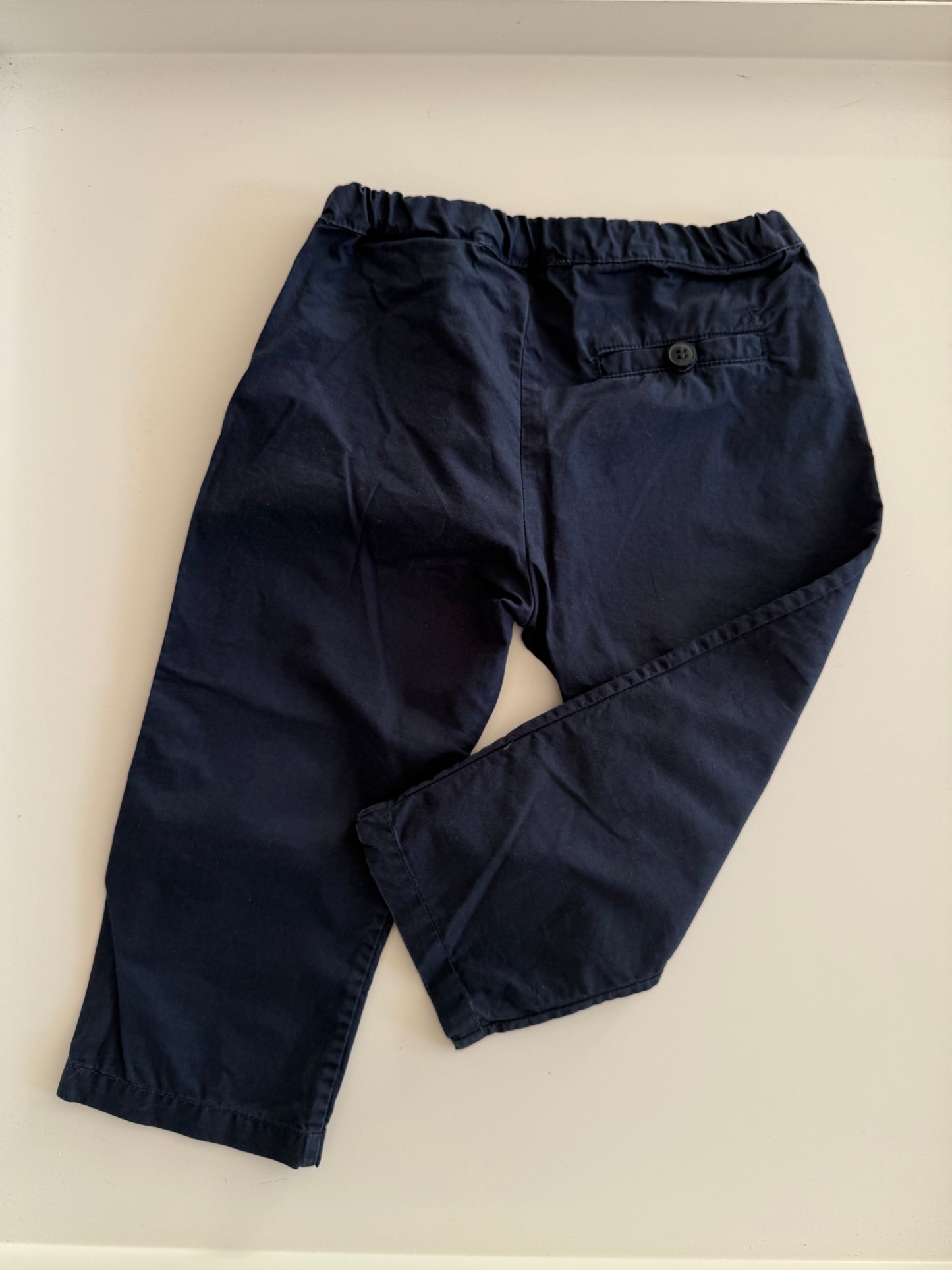 BONPOINT Hose Chino dunkelblau 92