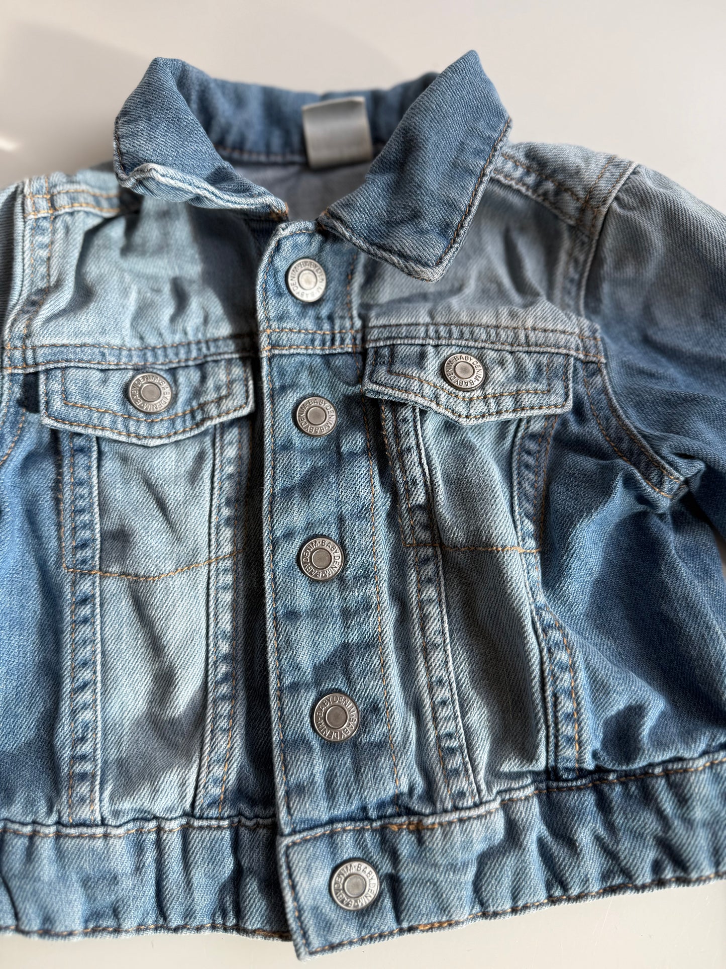 H&M Jeansjacke Blau 74