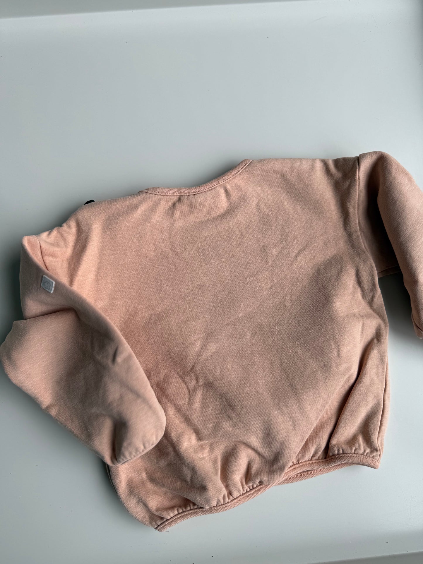 TOPOMINI Sweatshirt cute Optimist apricot 86