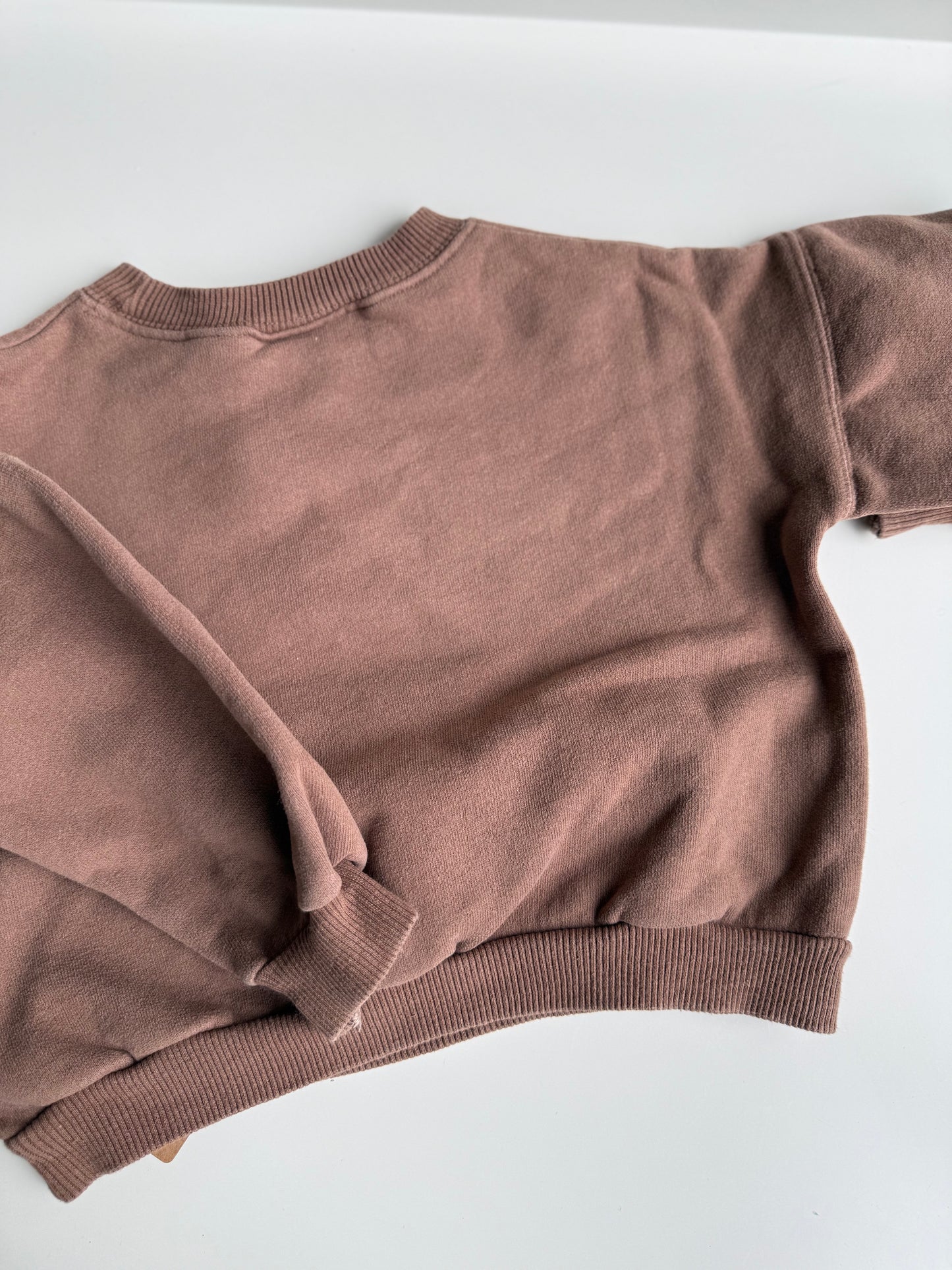 ZARA Sweatshirt braun Eisbär 92/98