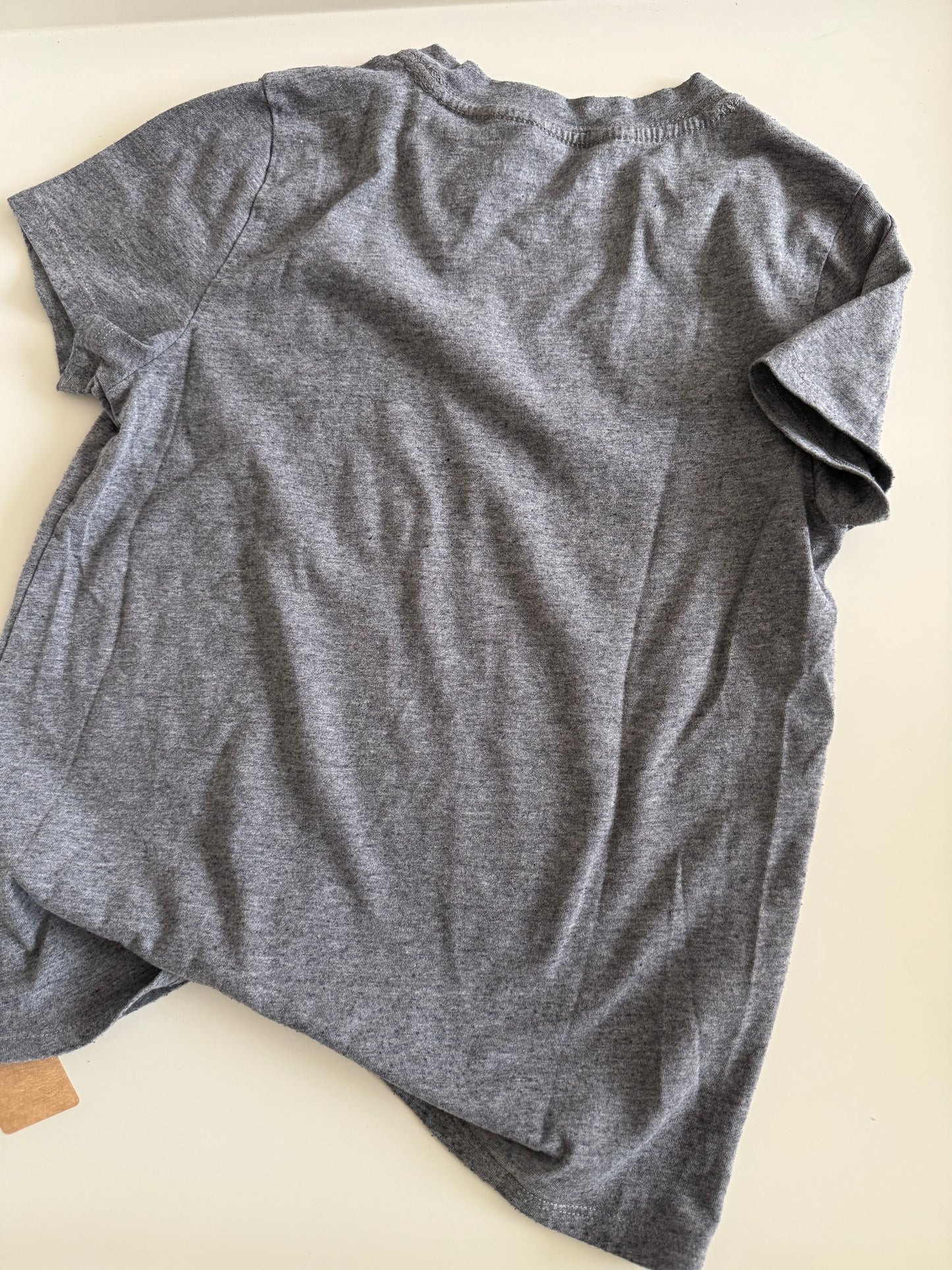 ABERCROMBIE T-Shirt Pailletten rosa grau 122/128