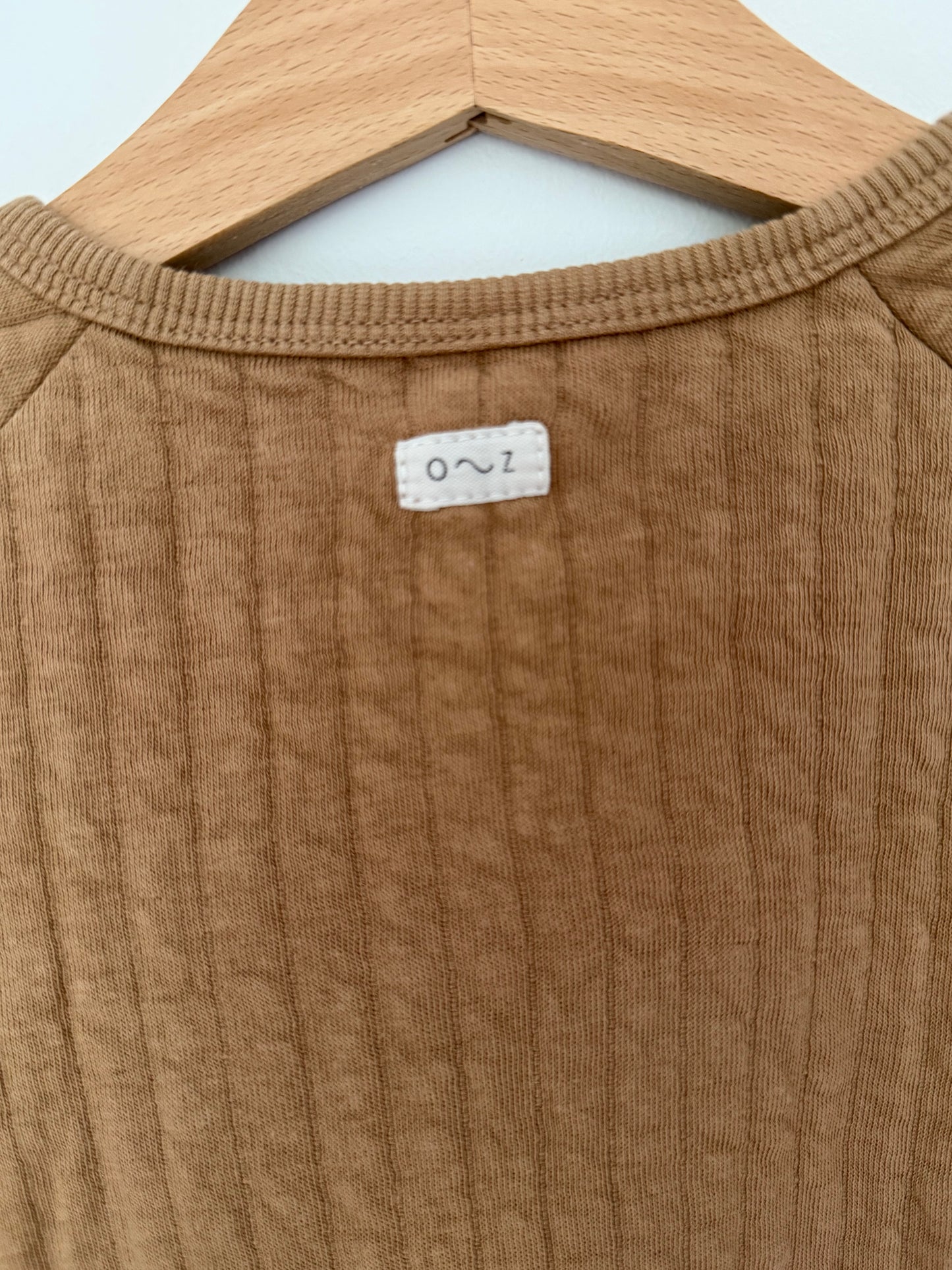 ORGANIC ZOO Strampler braun 74/80