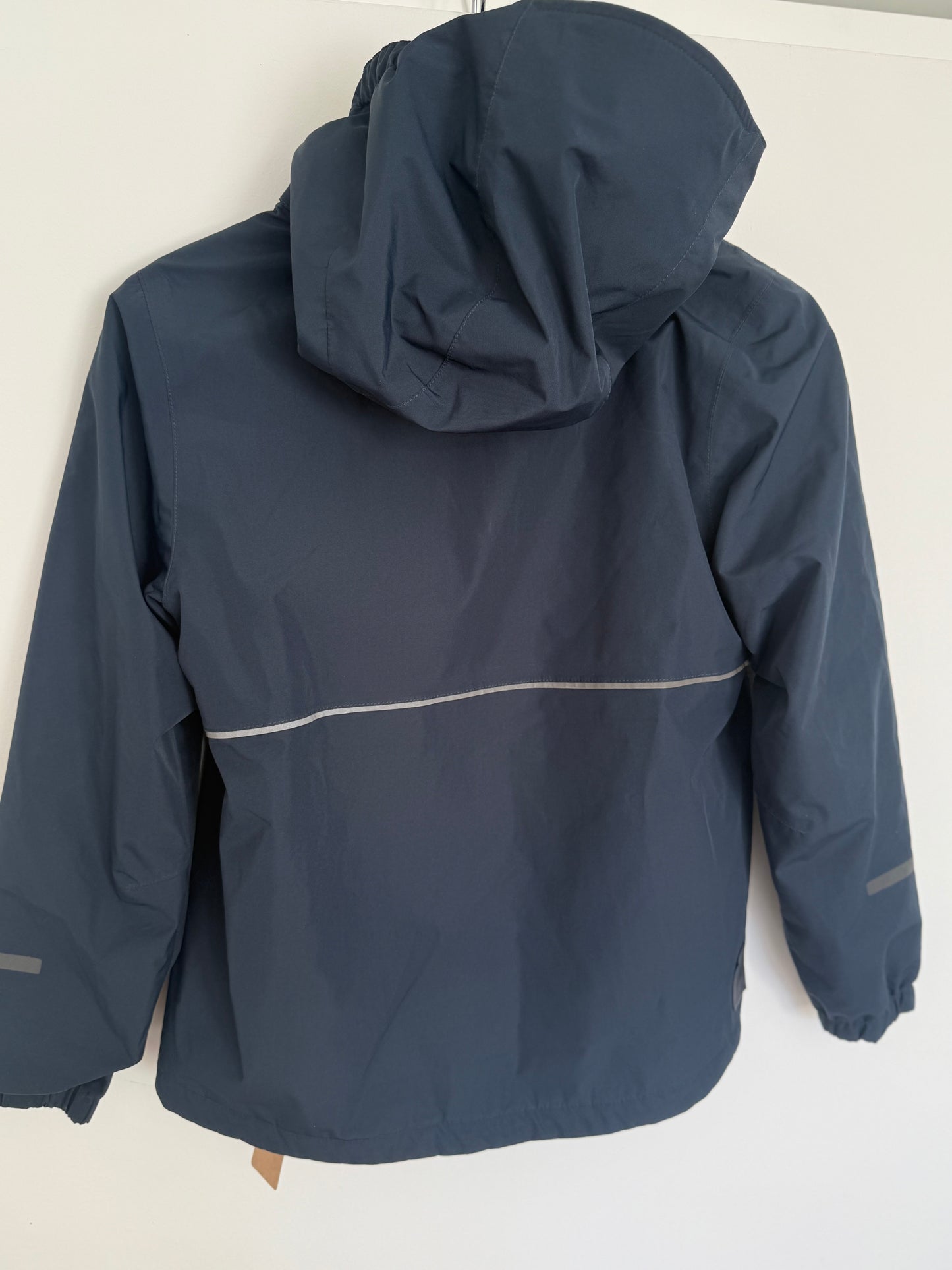 DIDRIKSONS Jacke gefüttert Regenjacke dunkelblau 140