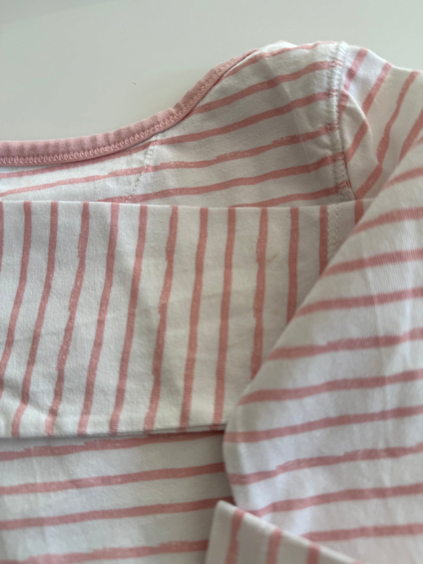 MARC O’POLO Langarmshirt weiß rosa 80