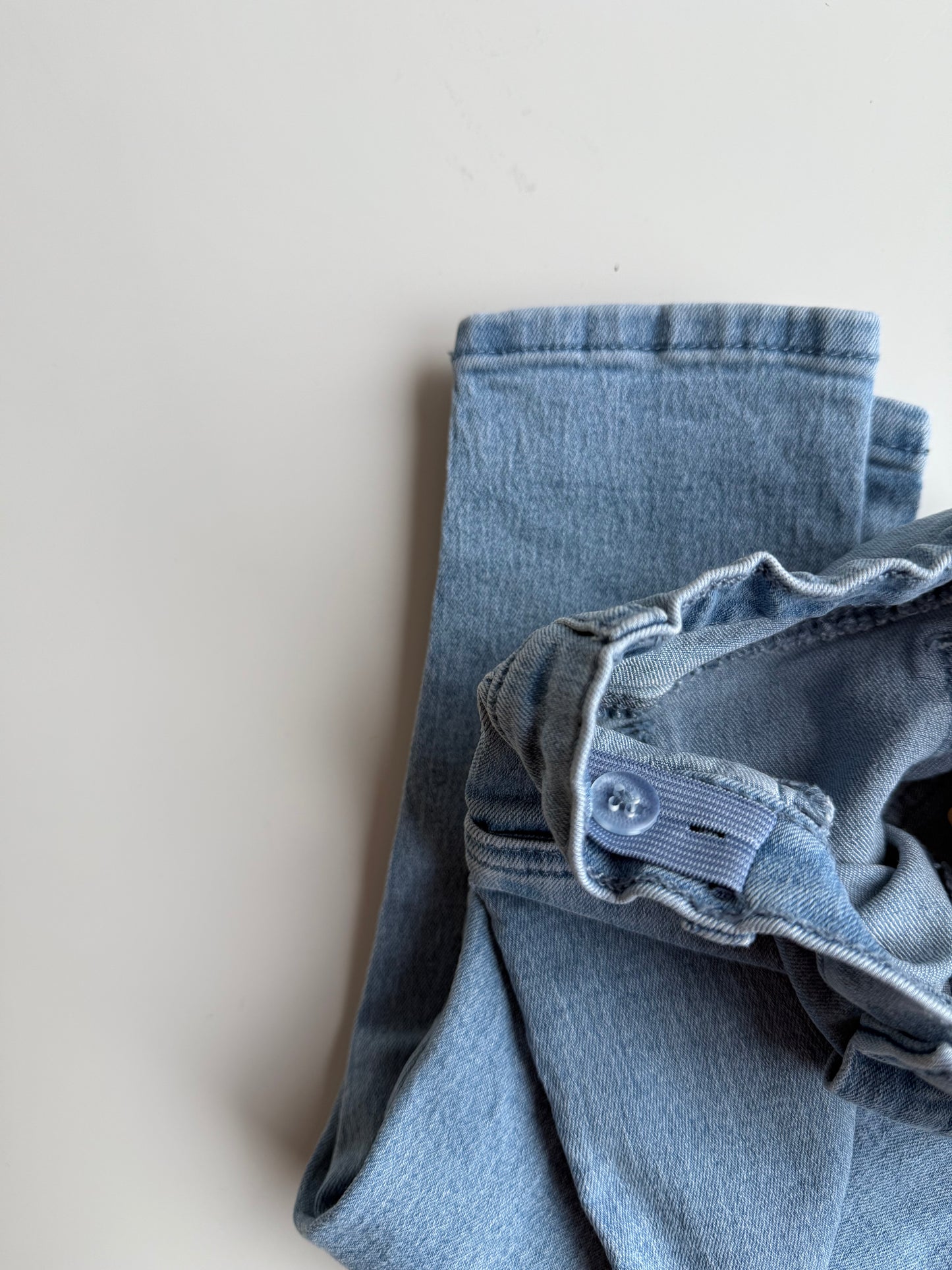 H&M Jeans Skinny Stretch hellblau 92