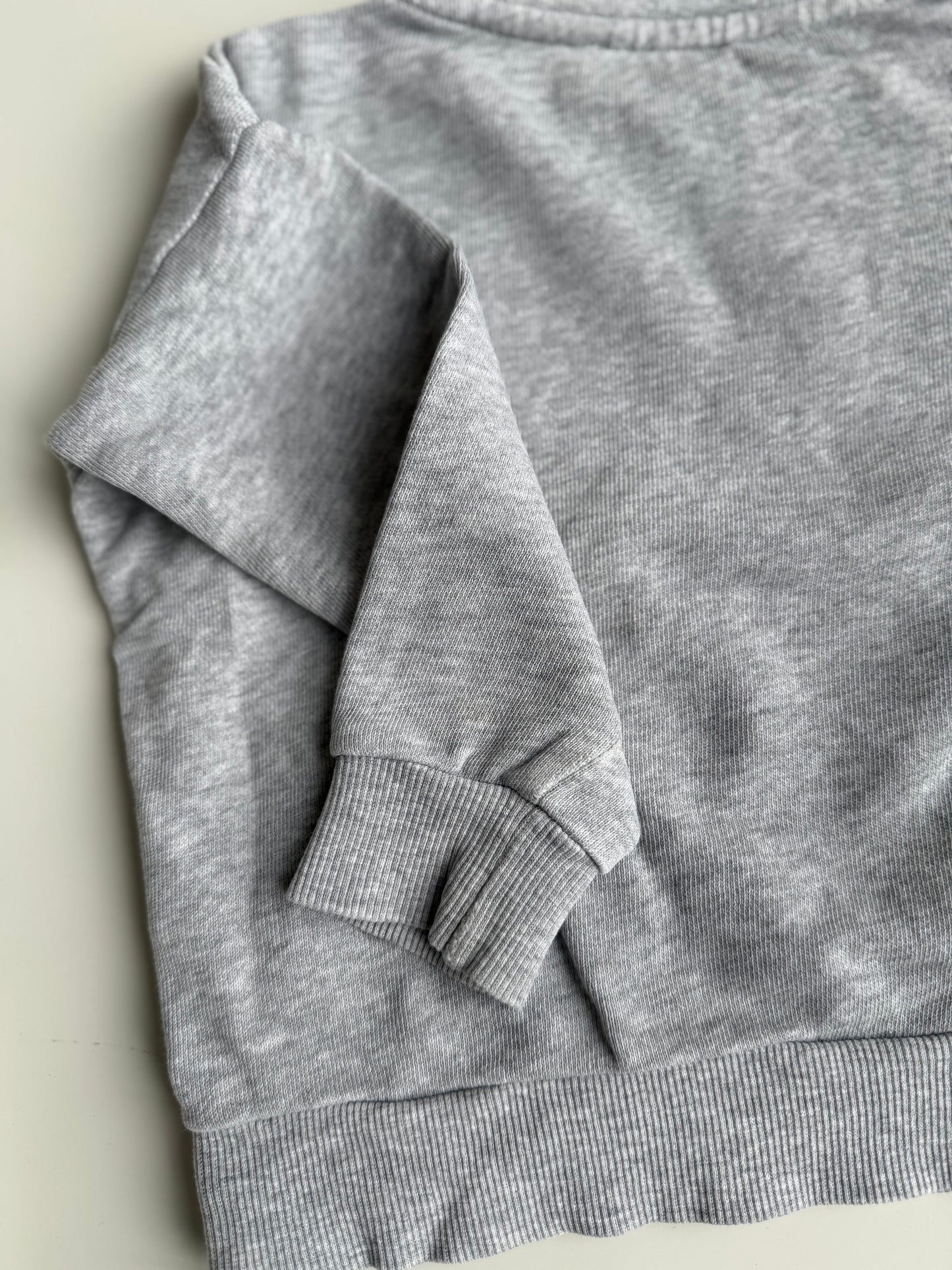 BOBO CHOSES Sweatshirt Segelboot grau 92