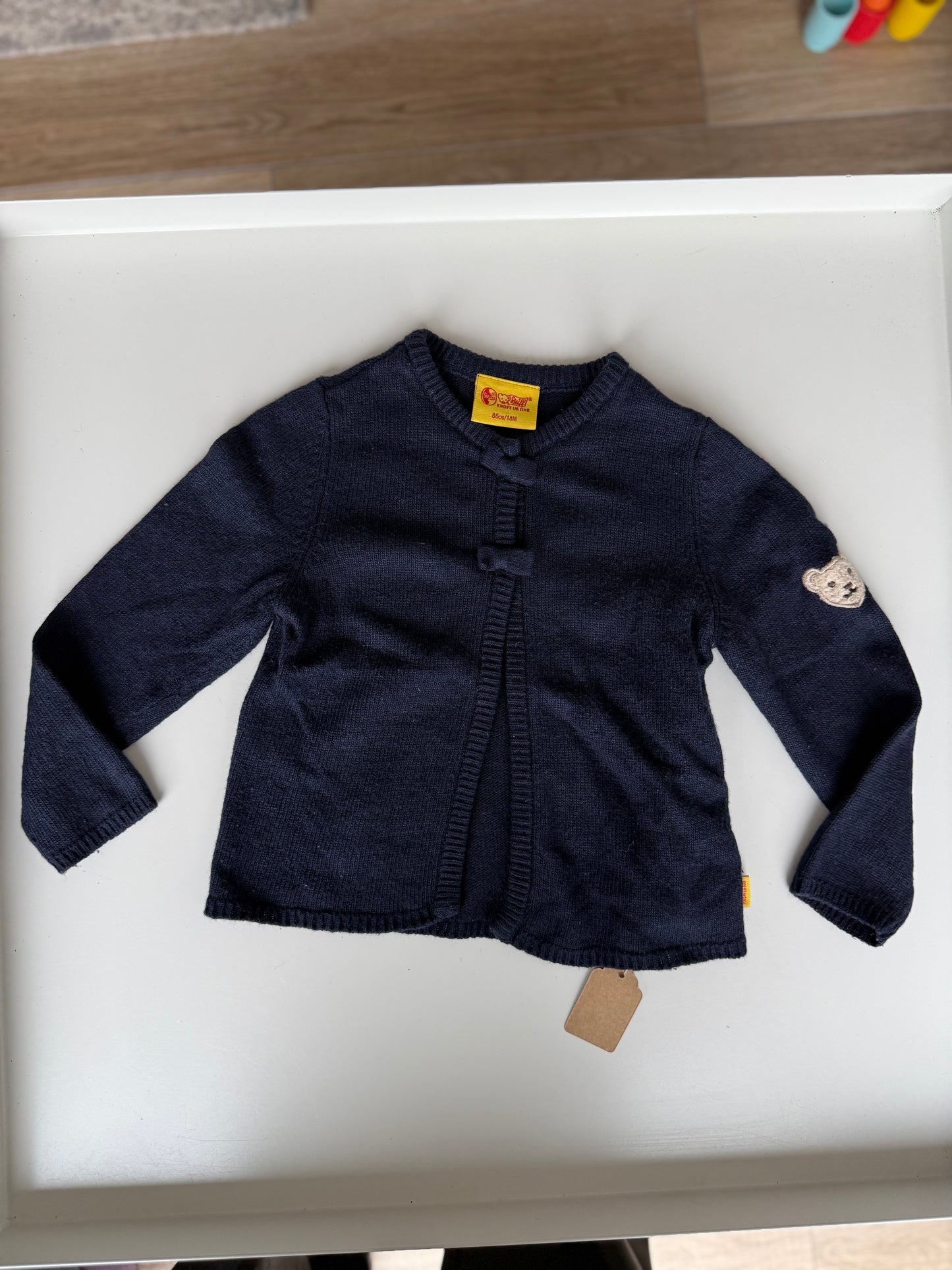 STEIFF Strickjacke dunkelblau Cashmere 86