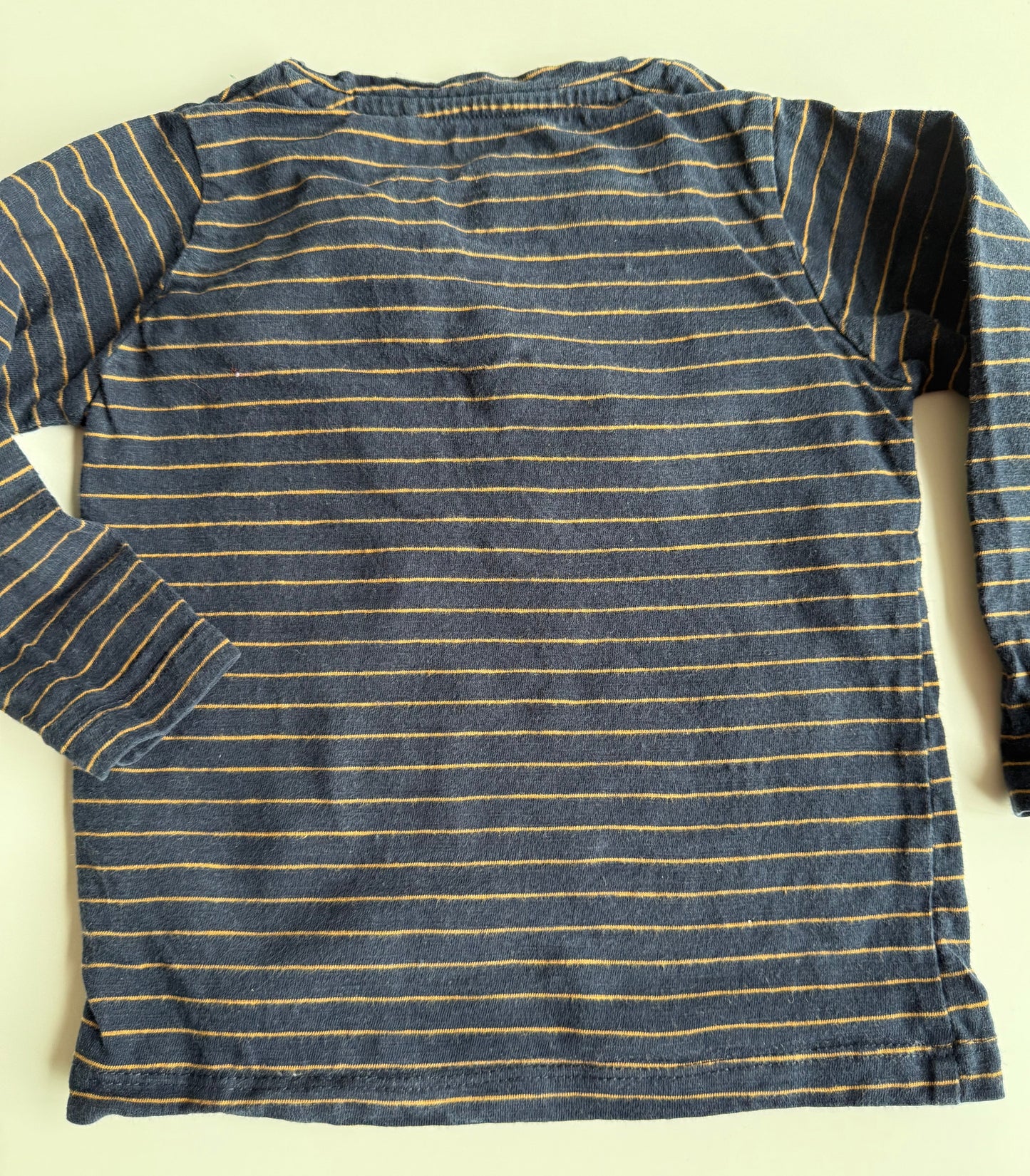 NAME IT Langarmshirt gestreift dunkelblau braun 92