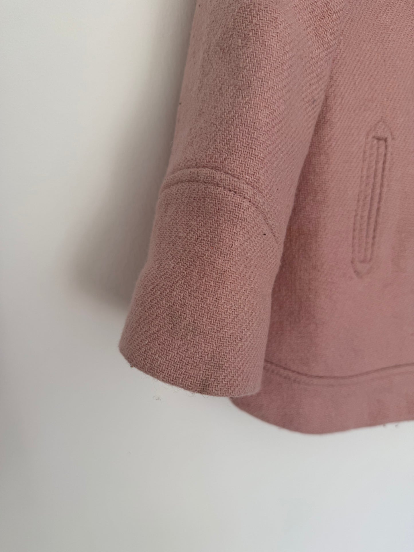 ZARA Jacke Dufflecoat rosa 98