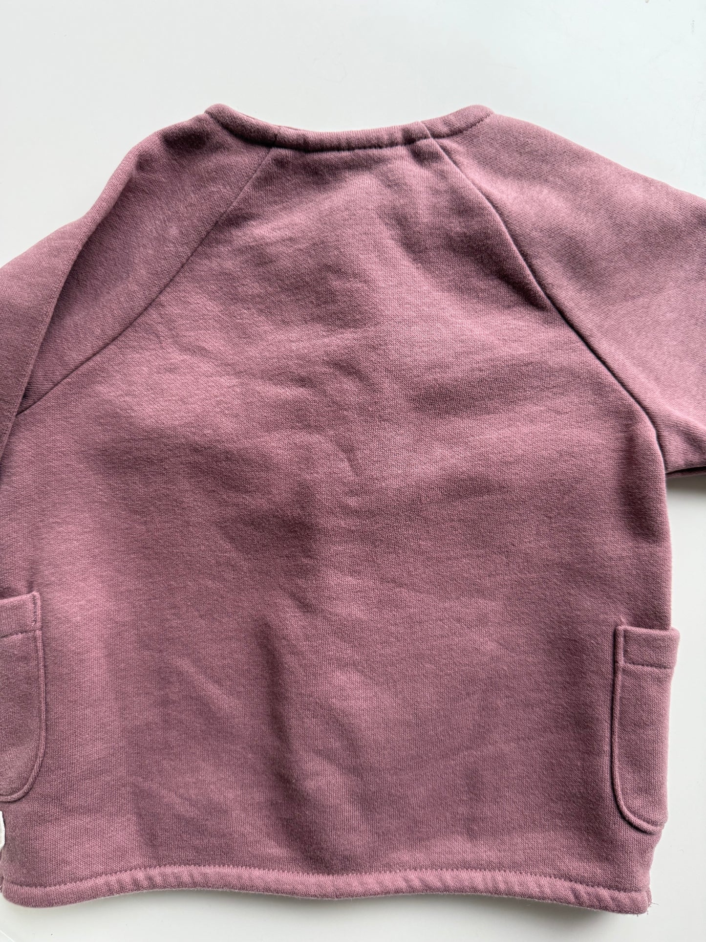 TOPOMINI Sweatjacke Lila Burgunder 68