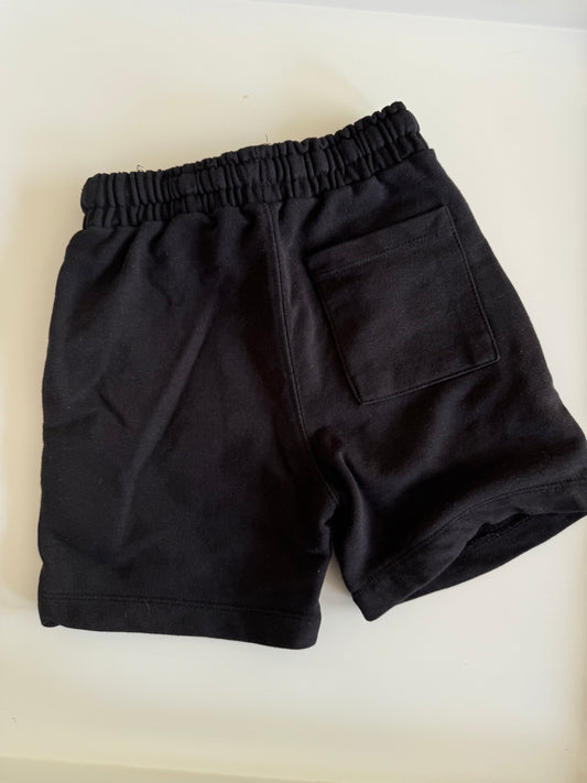ZARA Sweatshorts kurze Hose schwarz 122