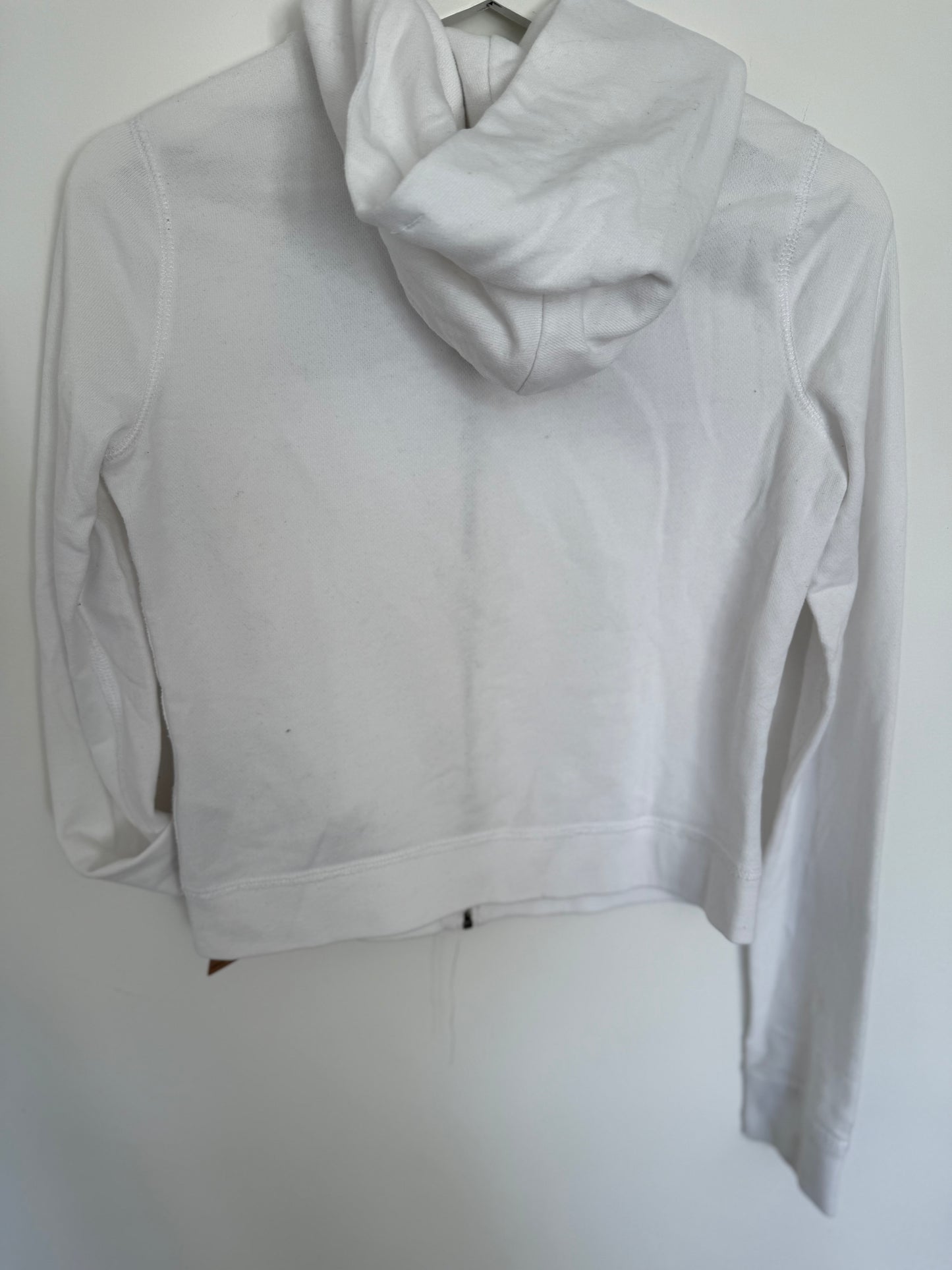 ABERCROMBIE Sweatjacke weiß XL 146/152