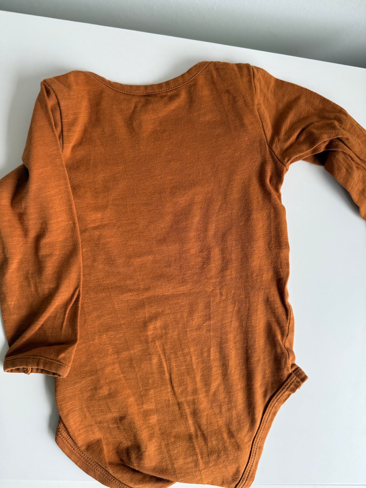 SOFT GALLERY Langarmbody Waschbär braun 74