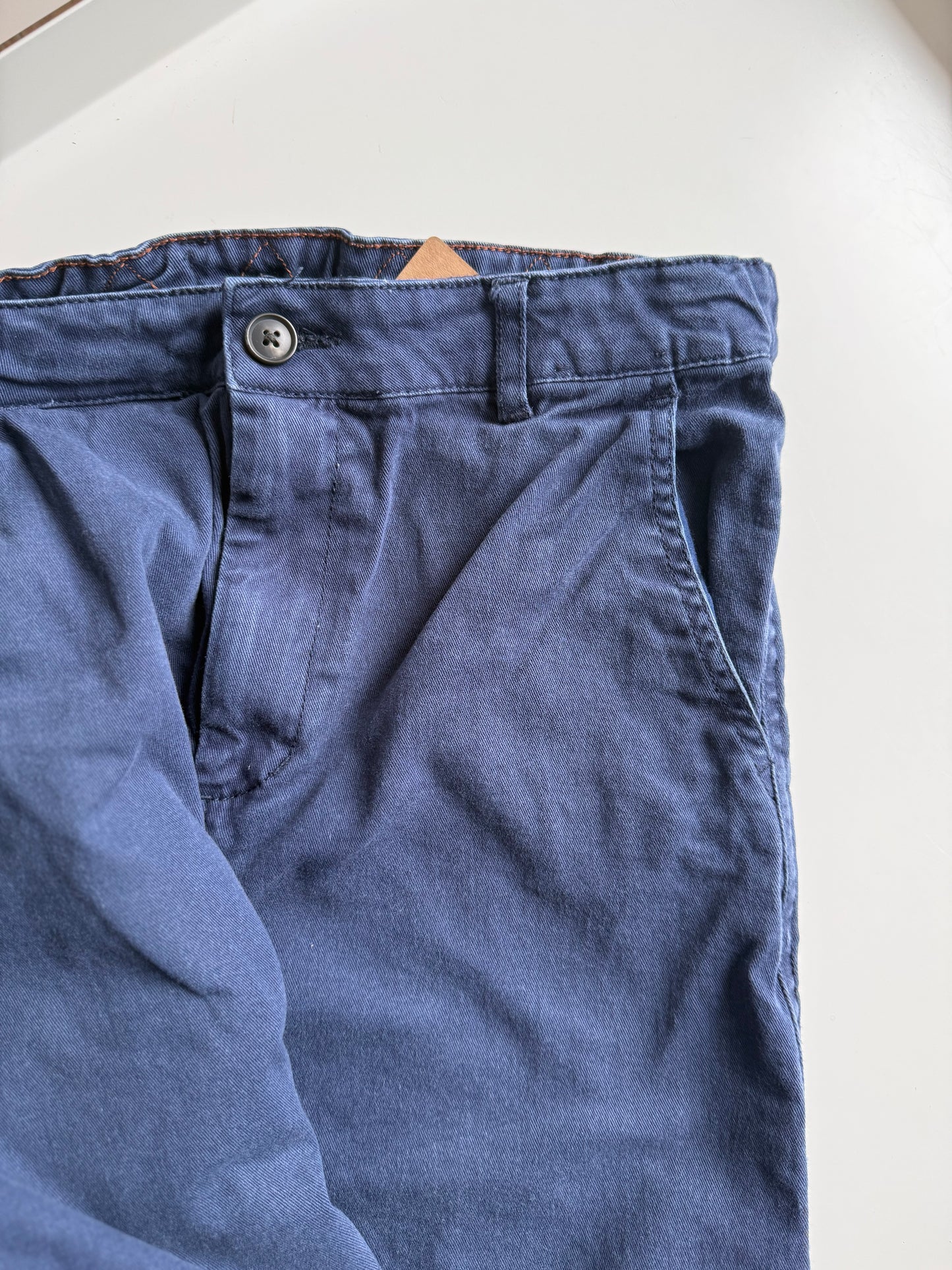 H&M Chino Hose dunkelblau 158