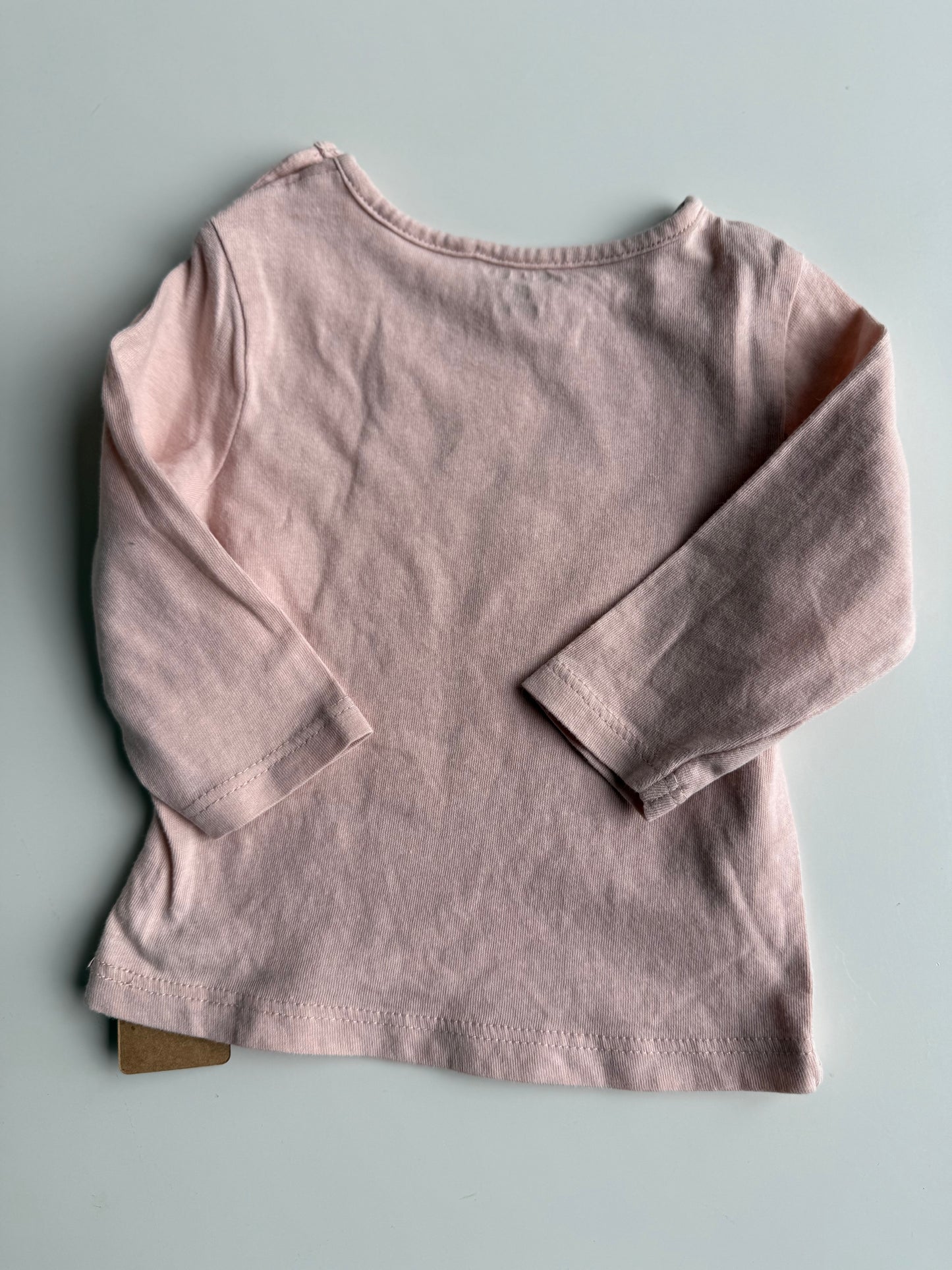 KIABI Langarmshirt rosa Gold Maman 56/62