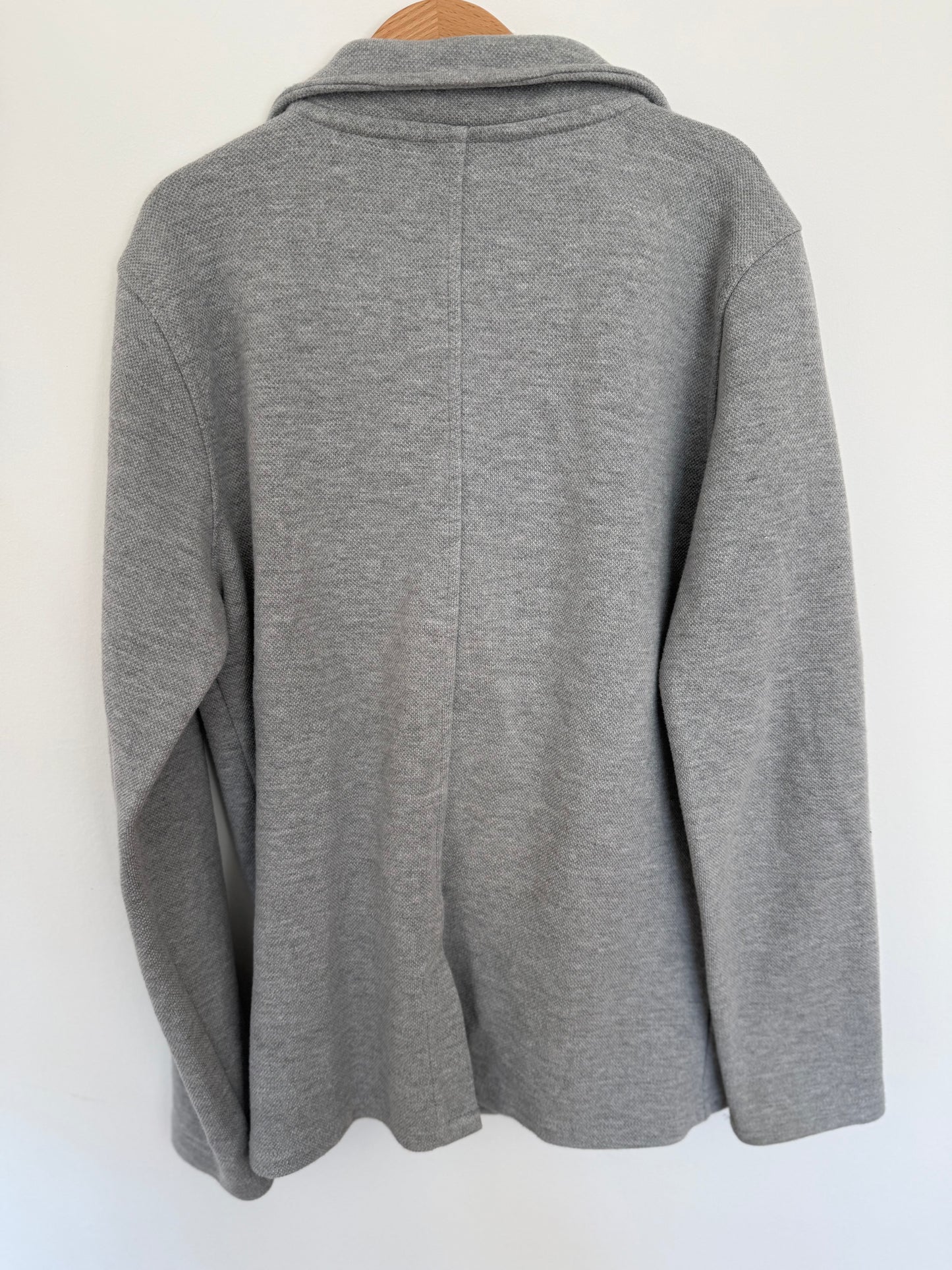 MANGO Blazer Sweat Sakko grau 146/152