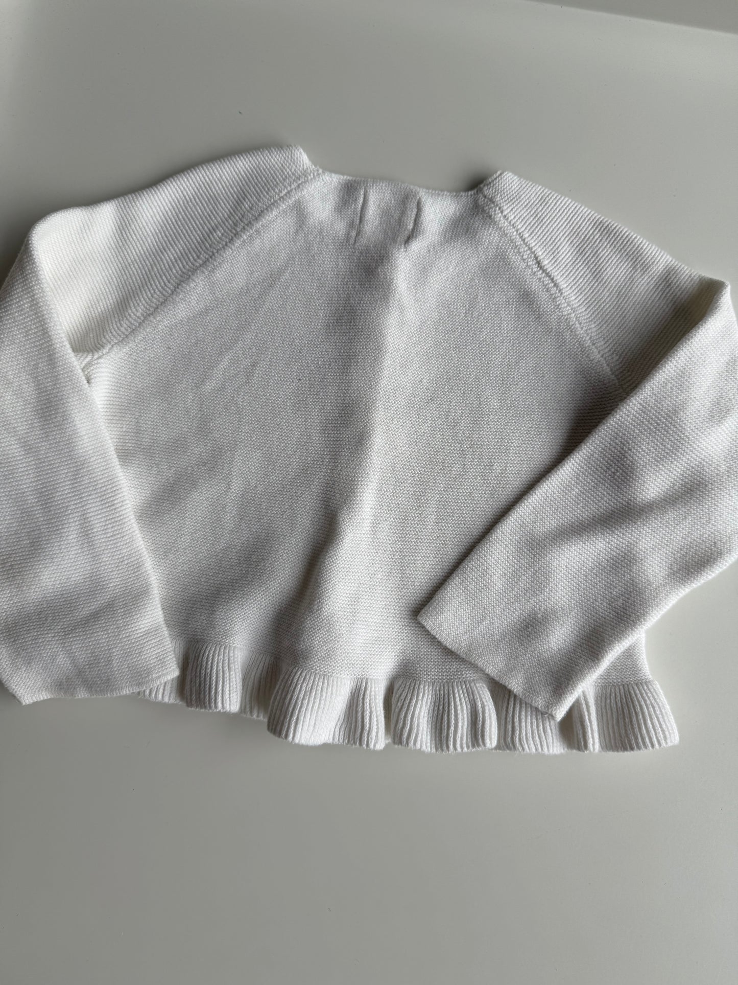 C&A Strickjacke weiß 86