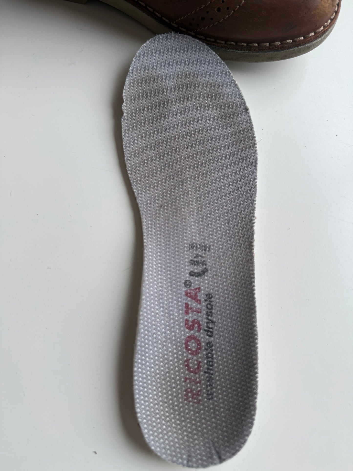 RICOSTA Stiefeletten Chelsea Boots Schuhe Leder braun 32