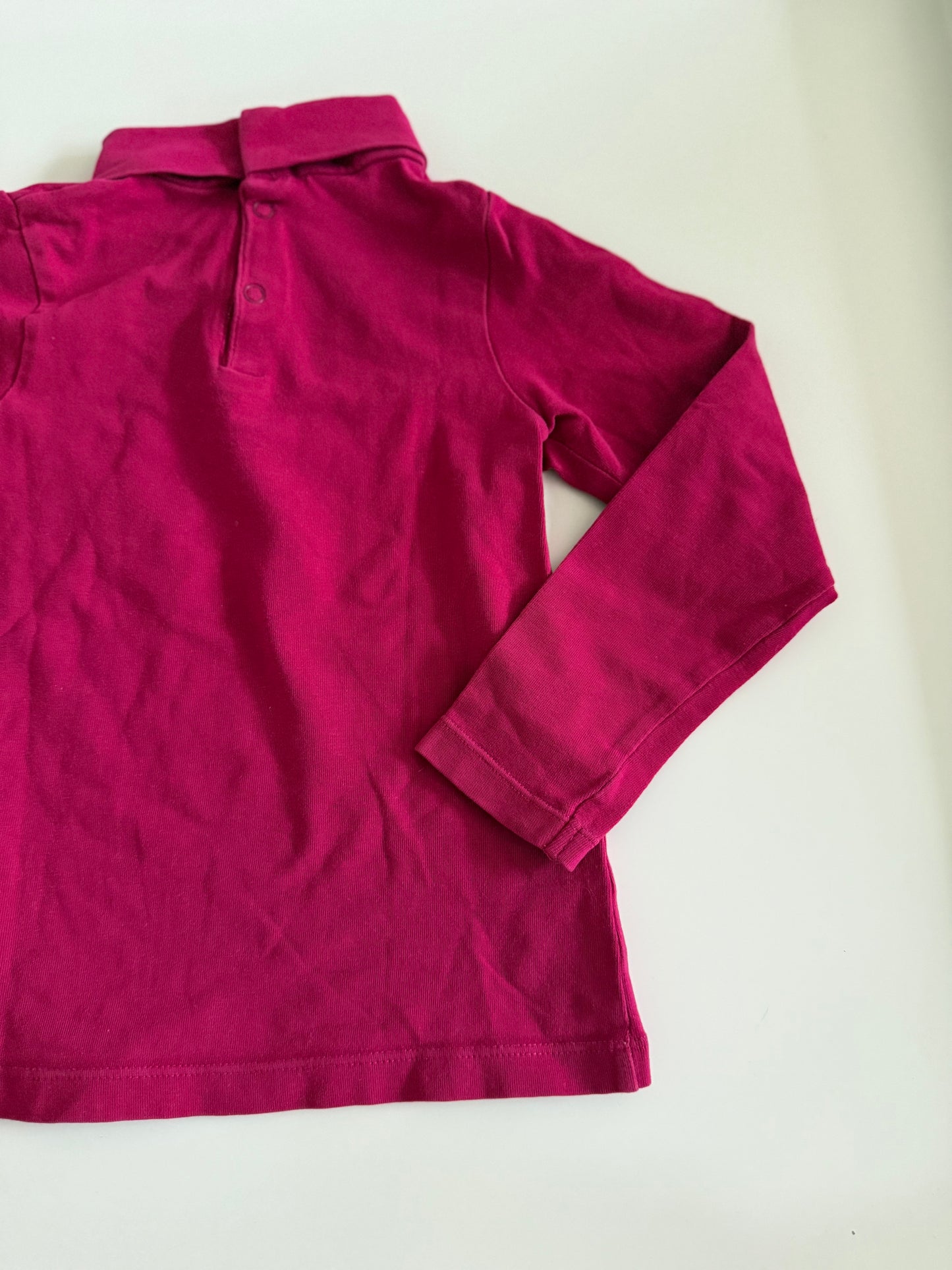 JACADI Langarmshirt Rollkragen pink 104