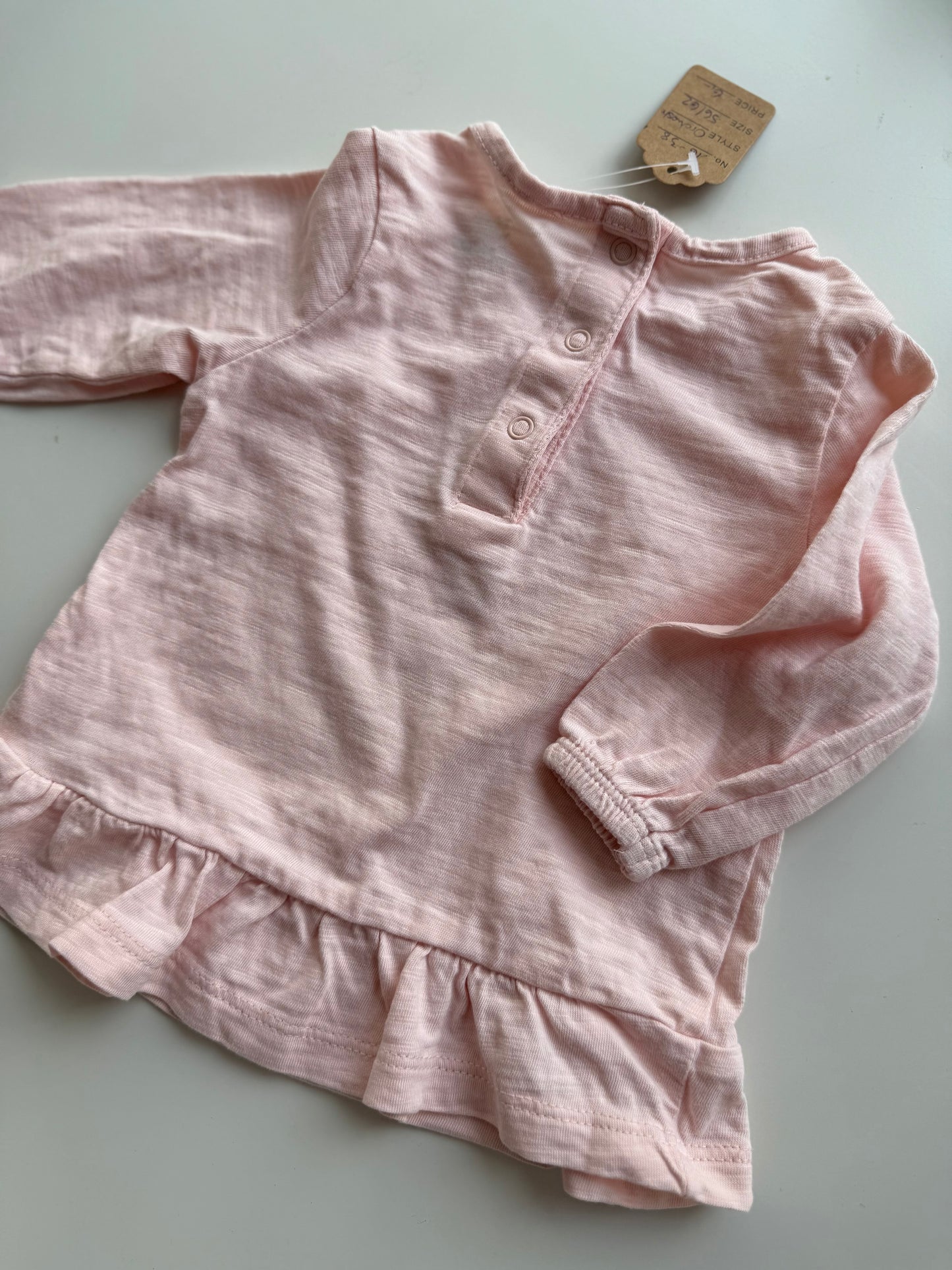 ORCHESTRA Langarmshirt rosa Minnie Maus 56/62