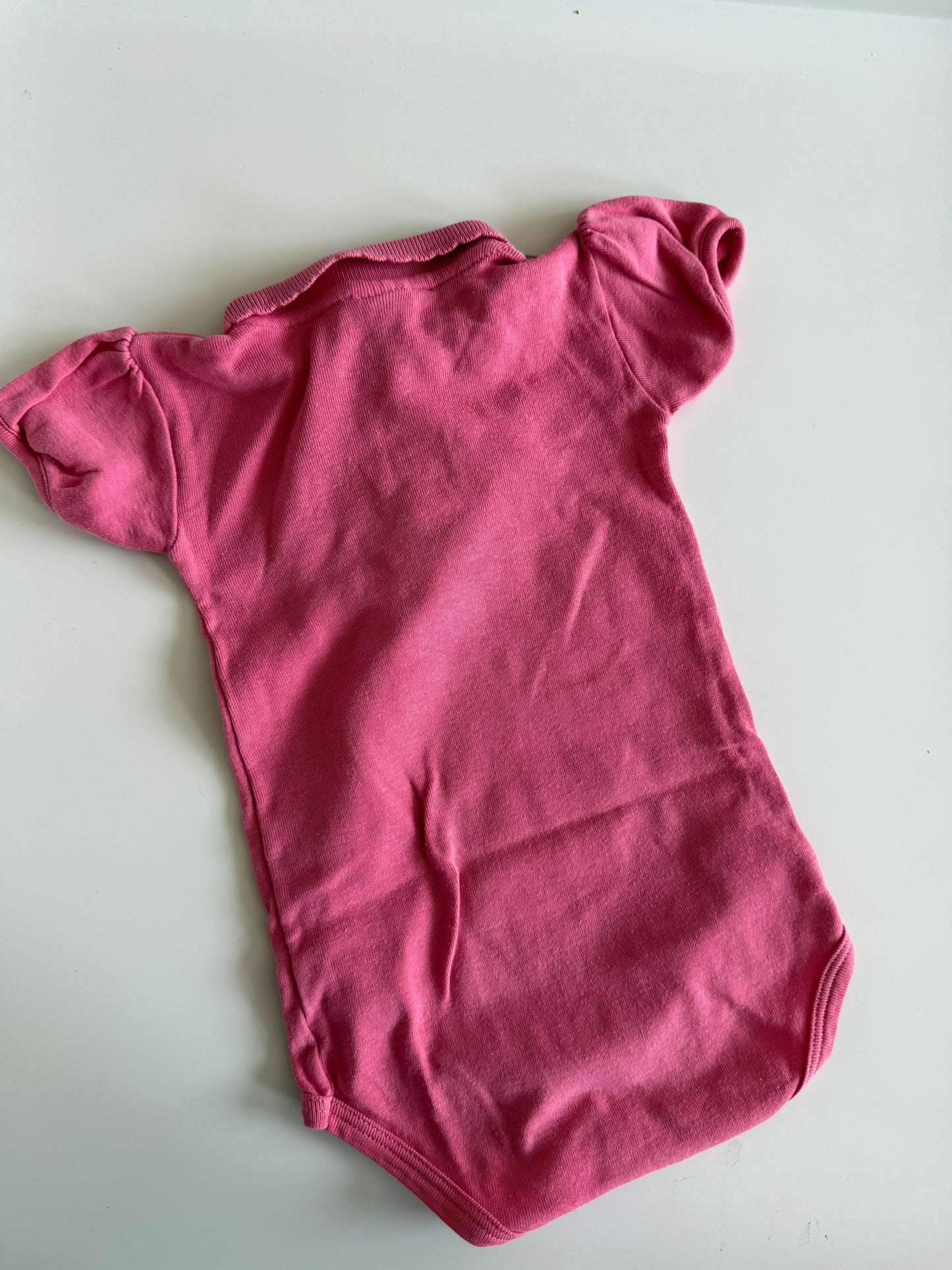 PETIT BATEAU Body Kragen pink 62/68
