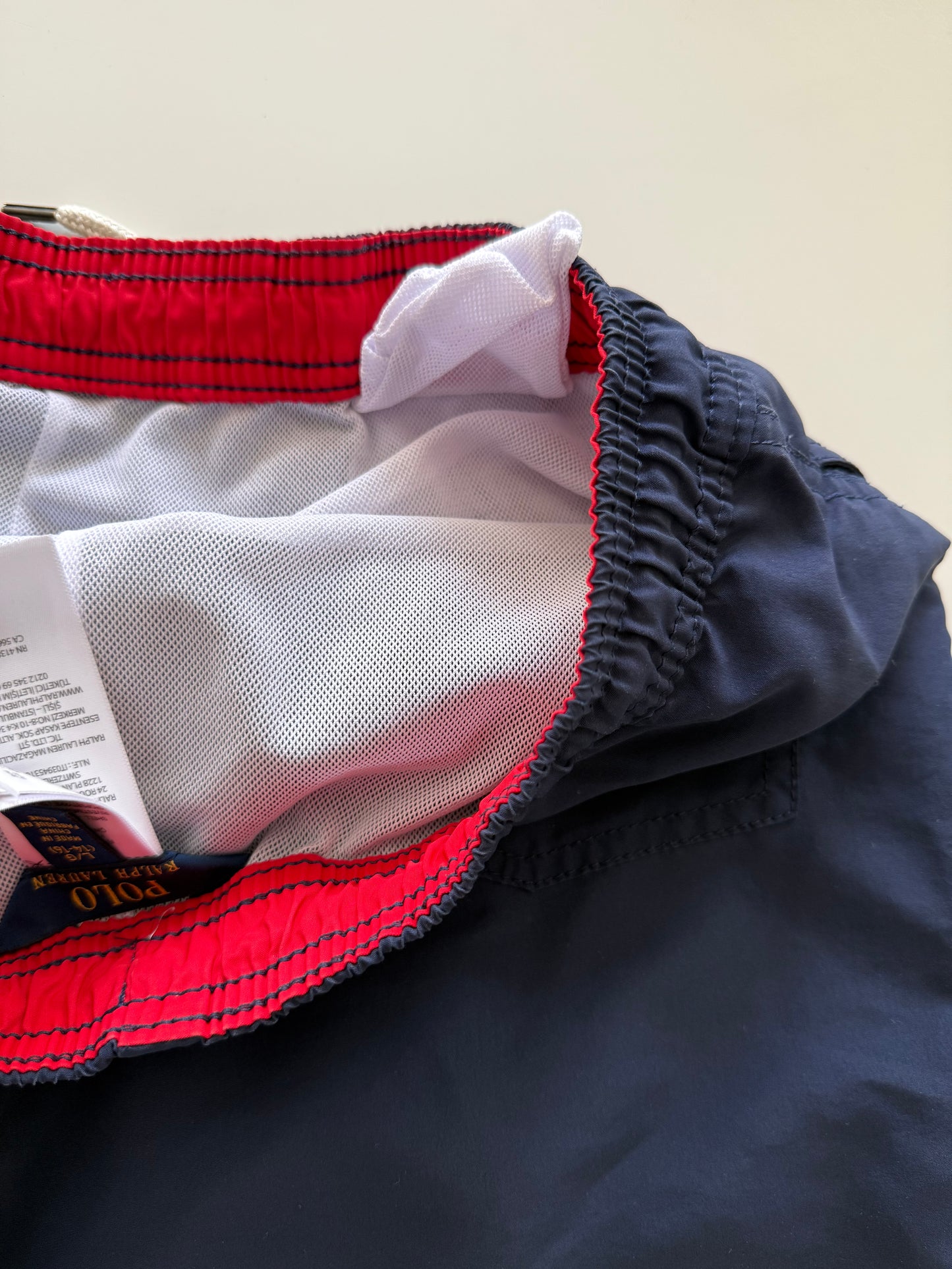 RALPH LAUREN Badeshorts Badehose dunkelblau 164