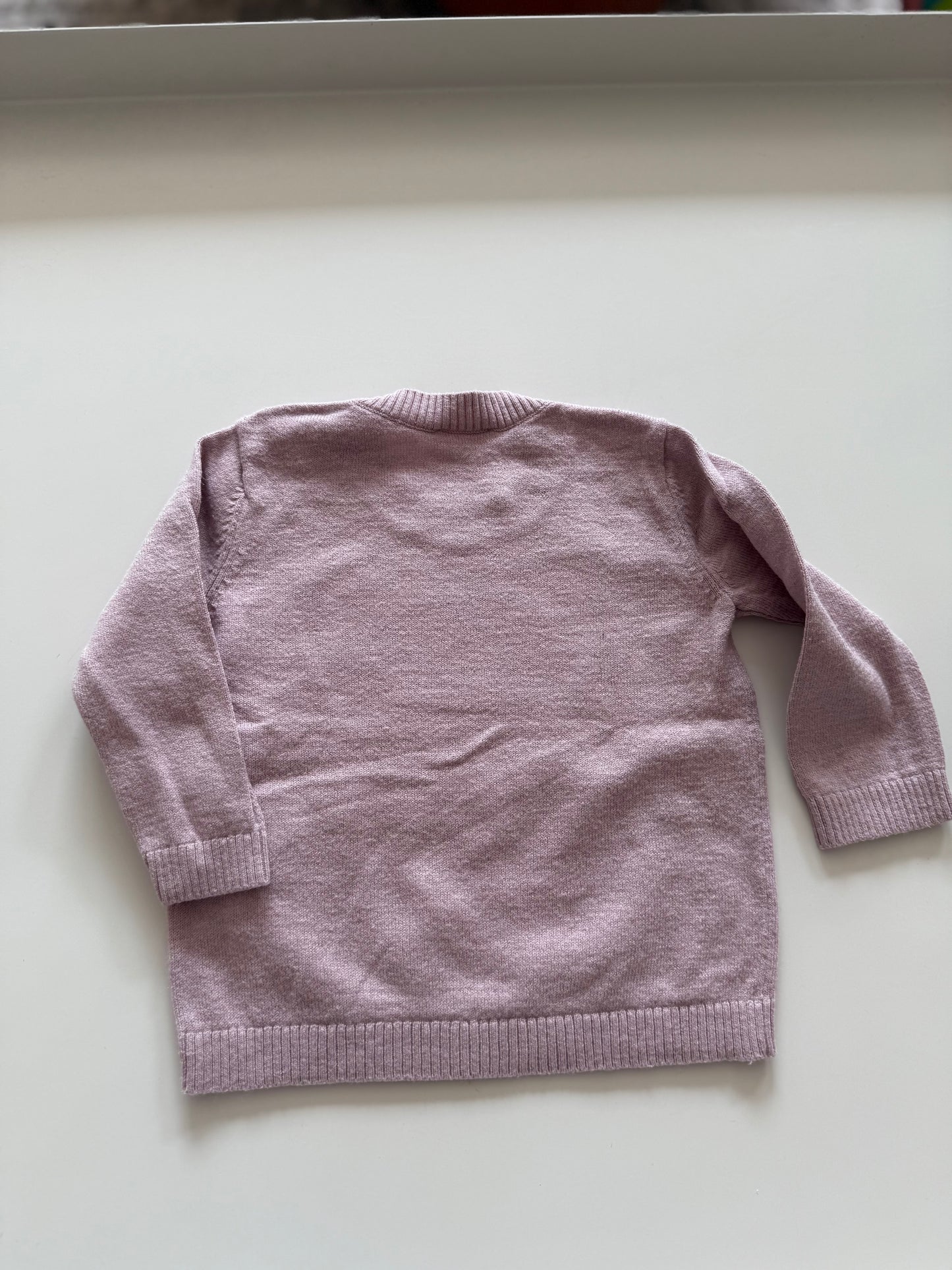 BENETTON Pullover Rosa Herz 62