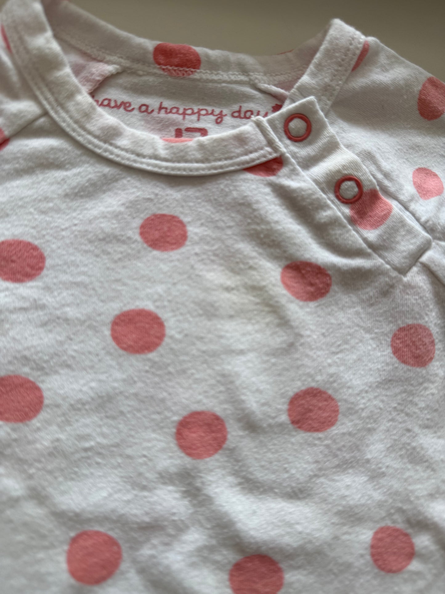 LITTLE LABEL Strampler weiß rosa 56