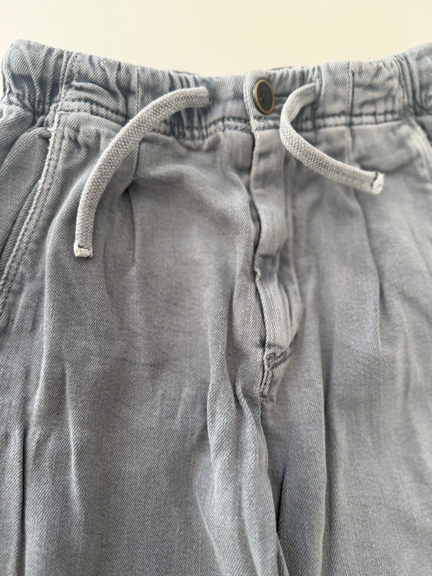 ZARA Jeans Joggpants grau schwarz 116