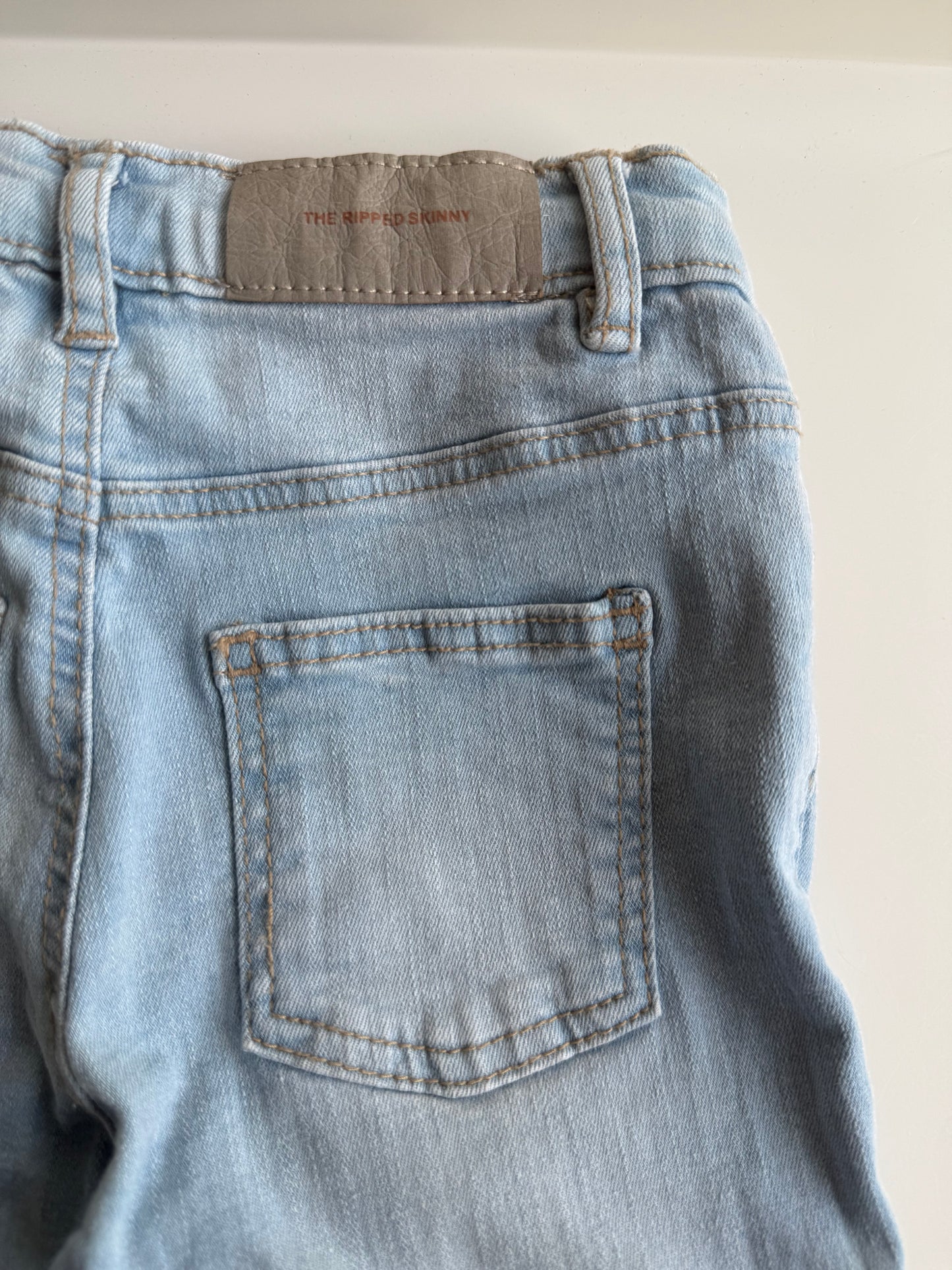 ZARA Jeans skinny hellblau 98