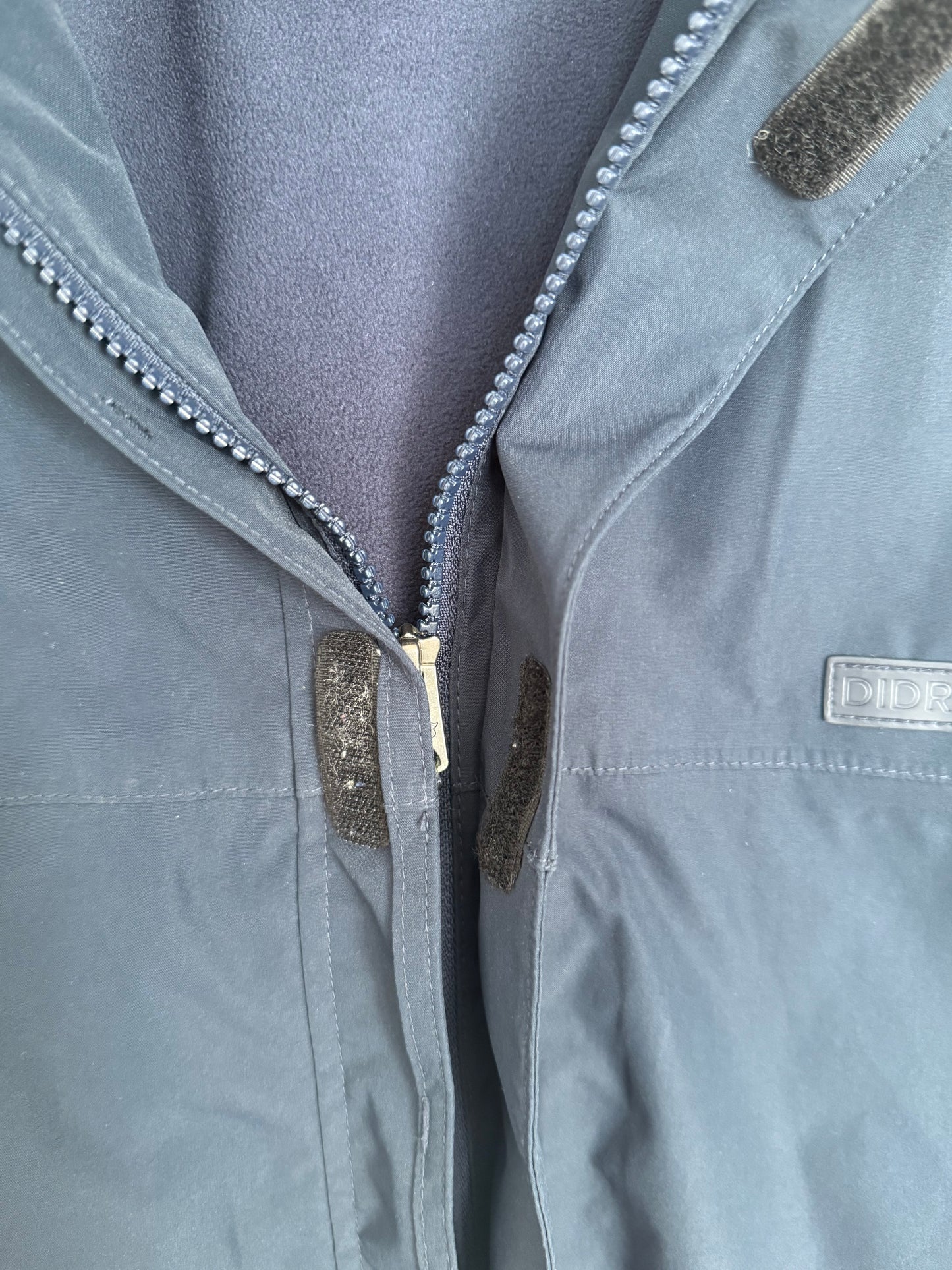 DIDRIKSONS Jacke gefüttert Regenjacke dunkelblau 140