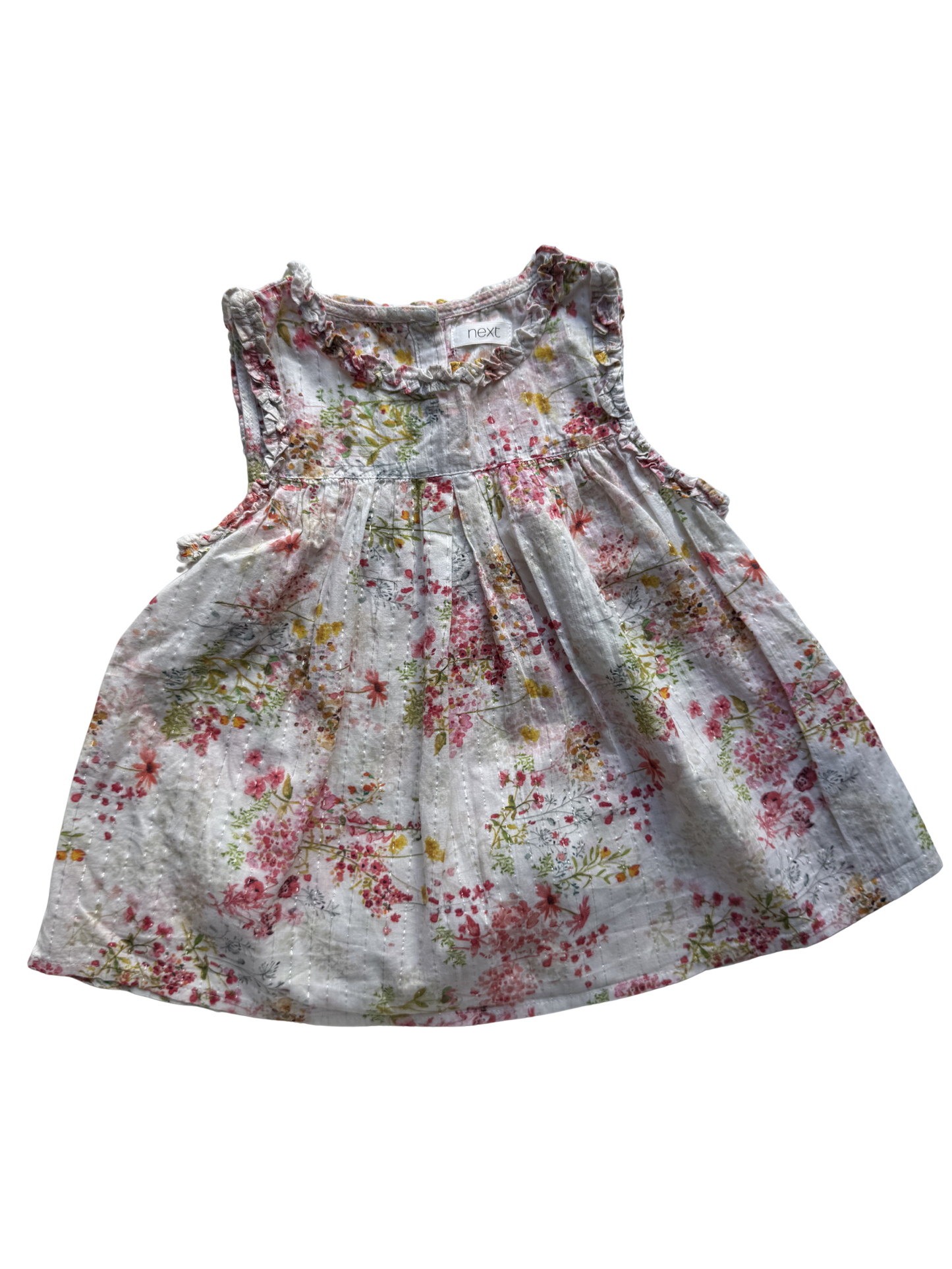 NEXT Kleid Sommer Blumen 98