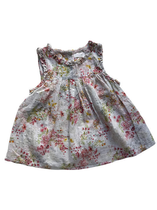 NEXT Kleid Sommer Blumen 98