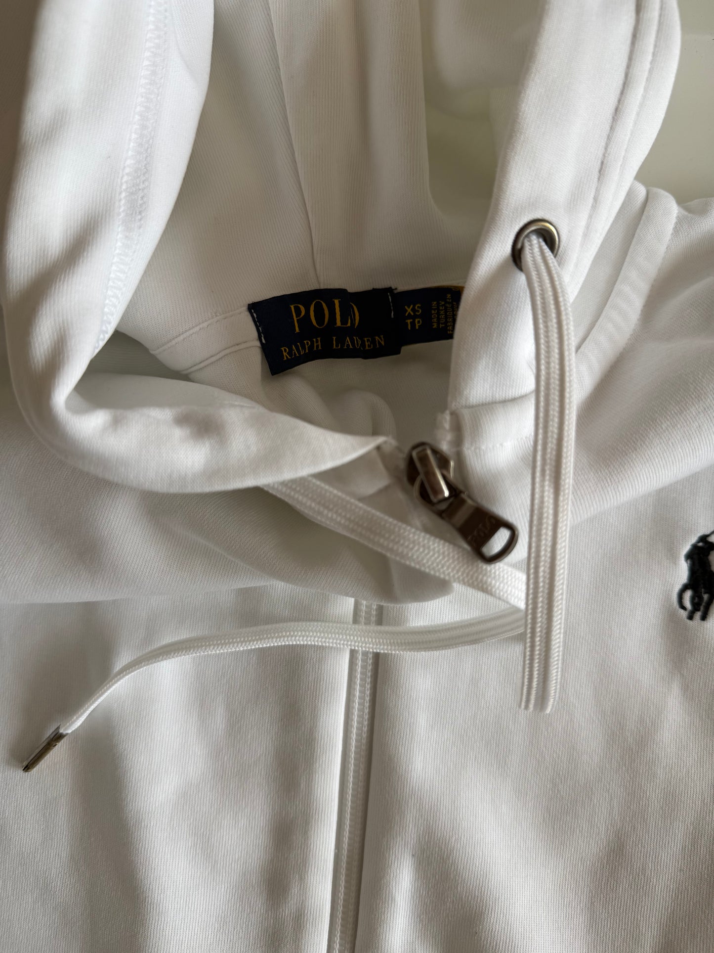RALPH LAUREN Sweatjacke weiß 158/164