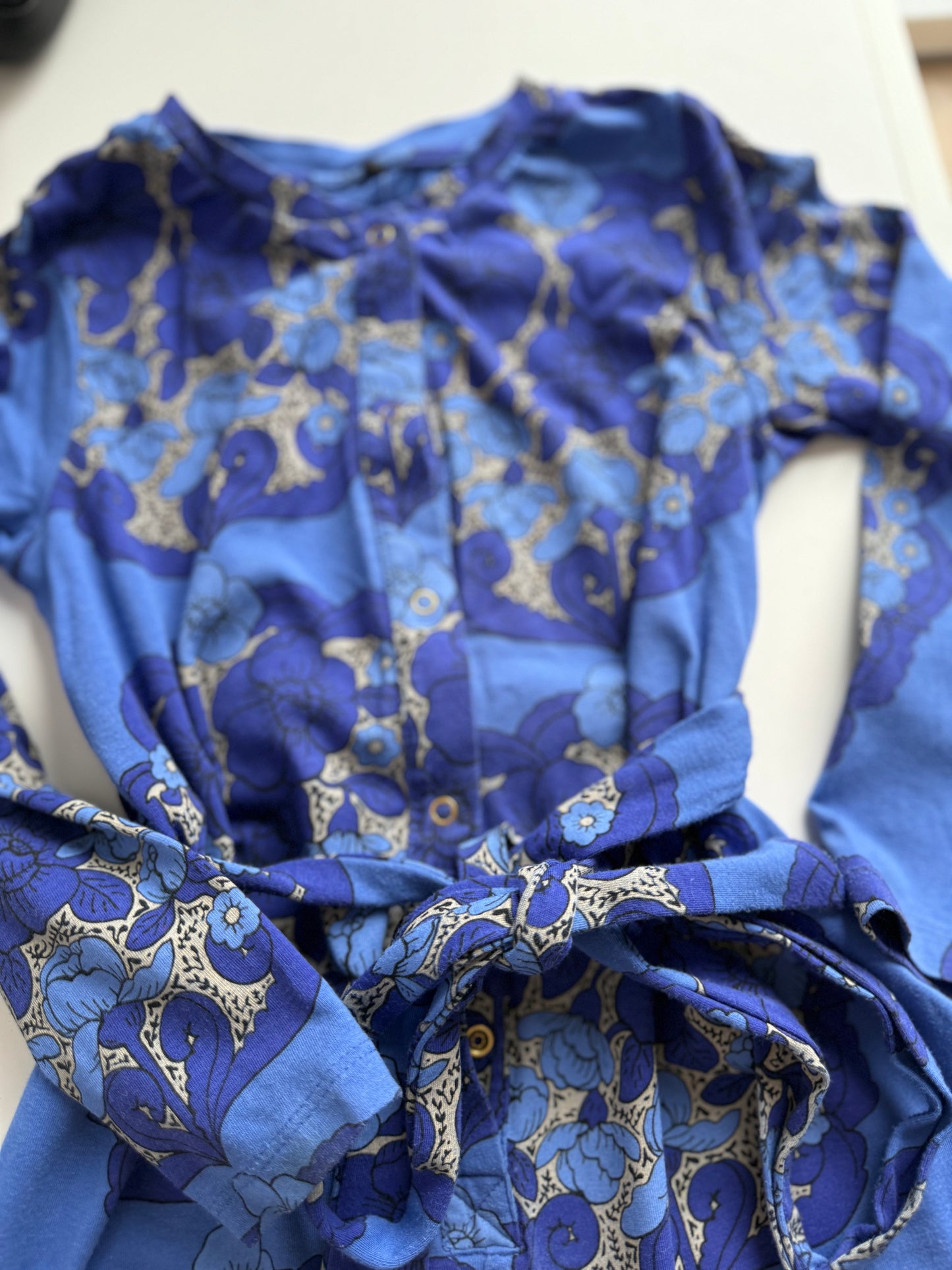 MINI RODINI Jumpsuit Anzug Onesie blau 104/110