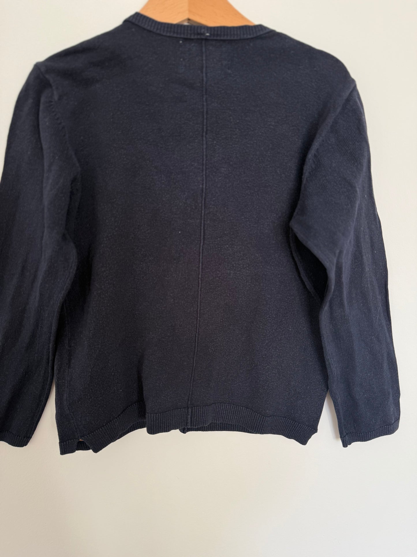 ZARA Strickjacke dunkelblau 122