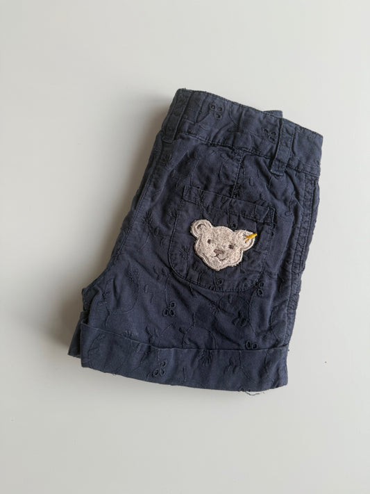 STEIFF Shorts Spitze Bärchen blau 98