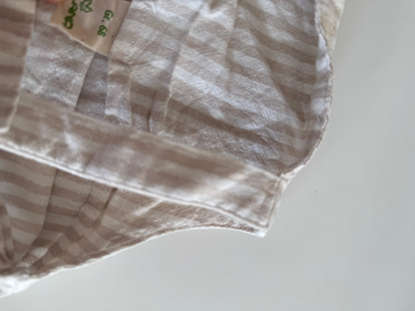 ALANA Latzhose beige weiß 68