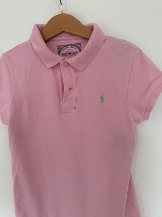 RALPH LAUREN Kleid Polo rosa 128/134