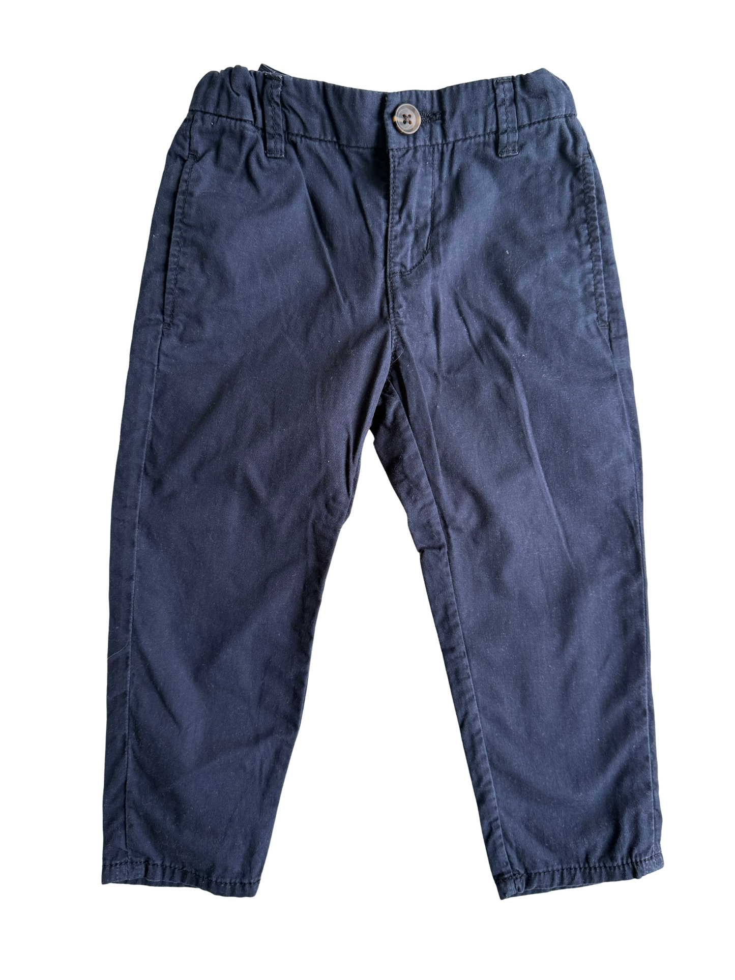 H&M Hose Chino dunkelblau 92