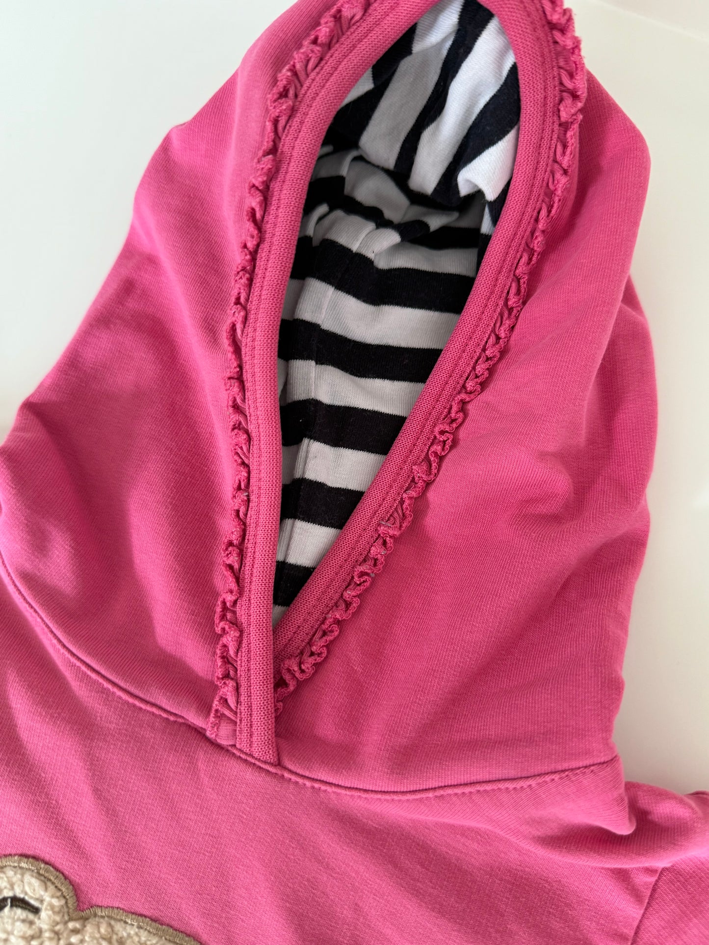 STEIFF Kapuzenpullover pink Bärchen 80
