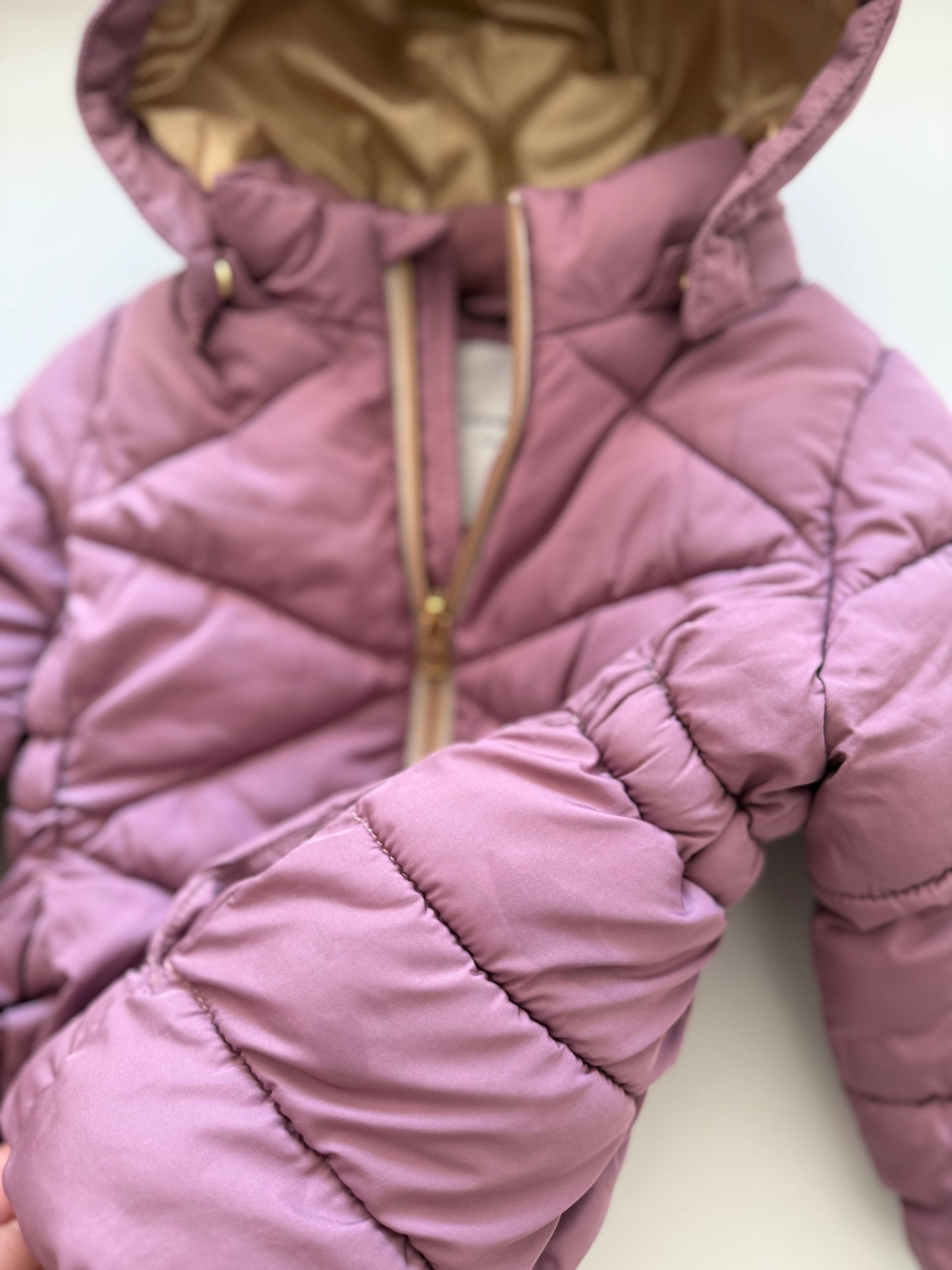 NAME IT Winterjacke Flieder altrosa 86
