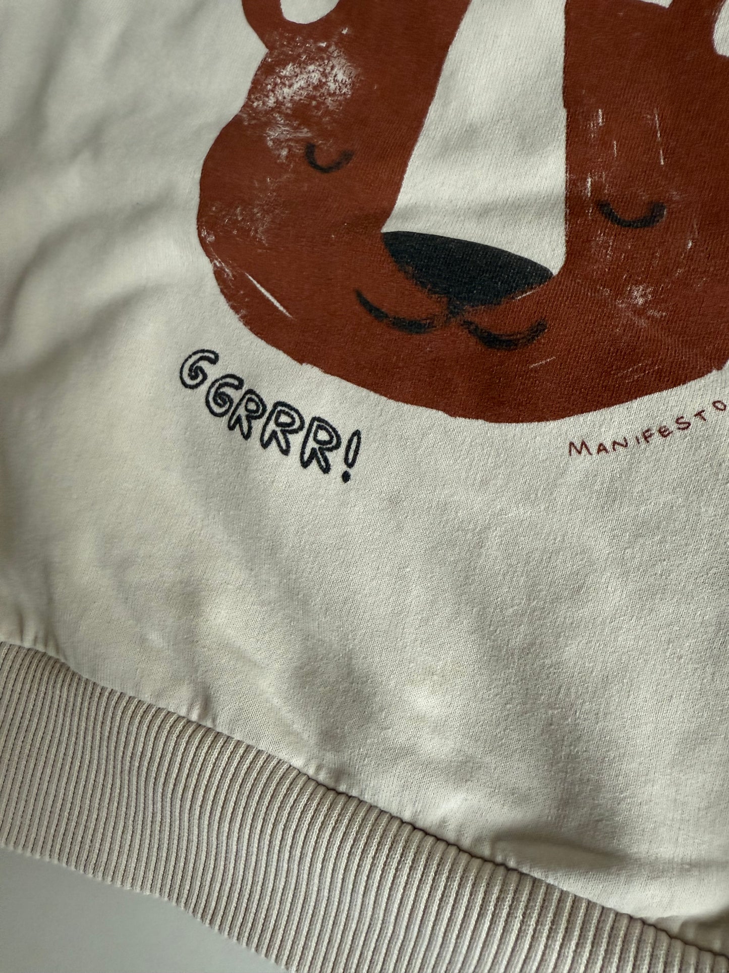 MY LITTLE COZMO Sweatshirt Bärchen beige 74