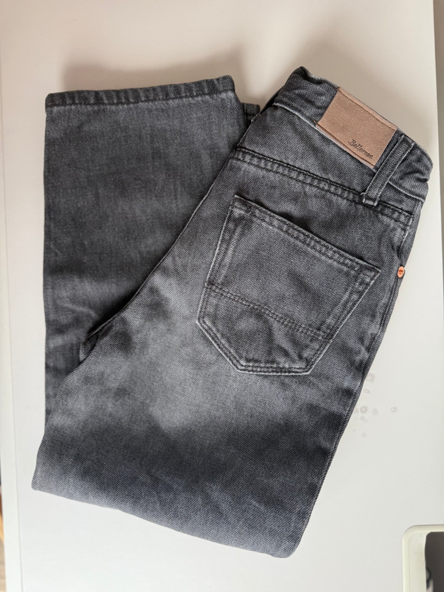 BELLEROSE Jeans grau schwarz 128